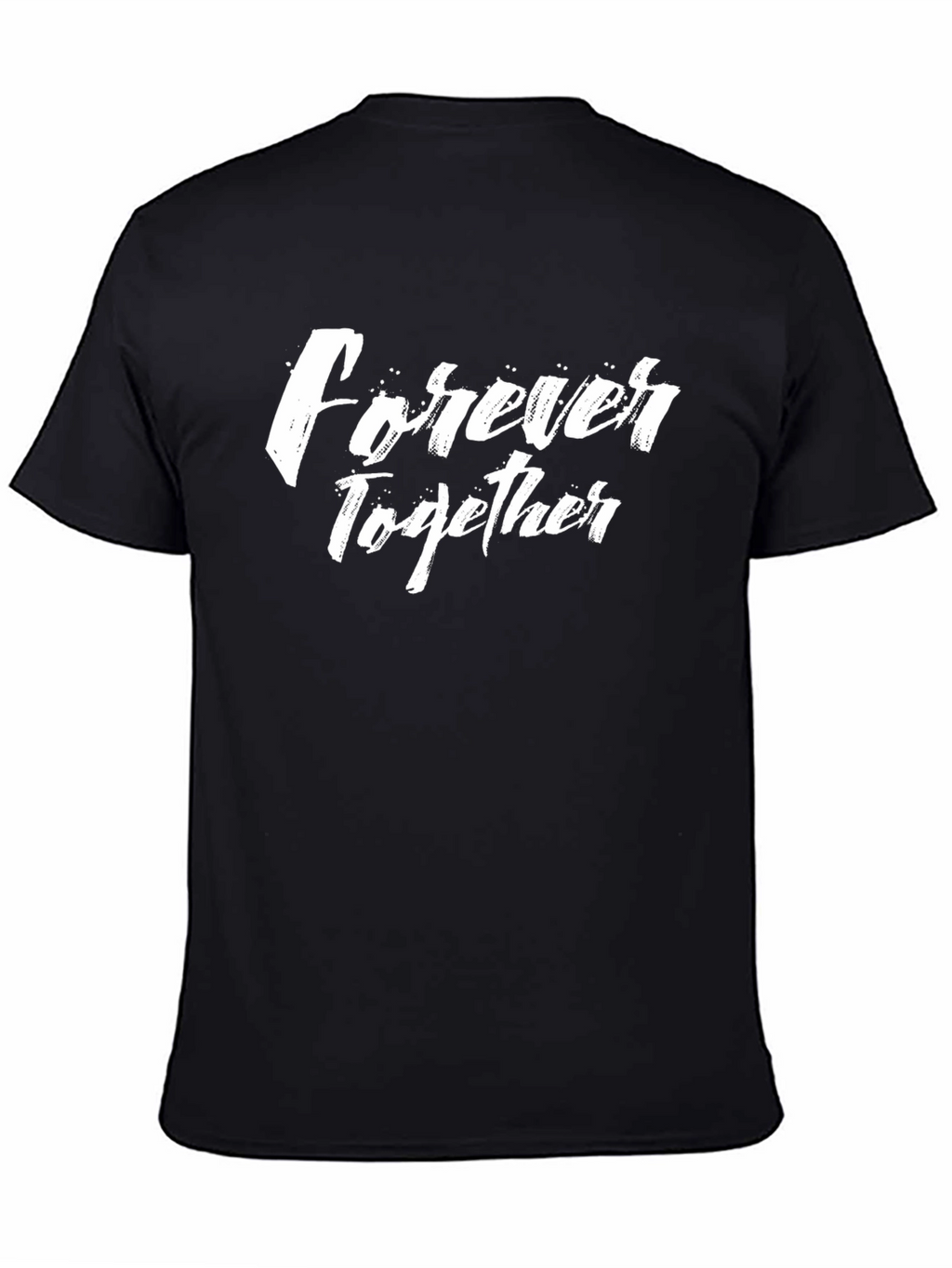 Forever Together Black Graphic Tee