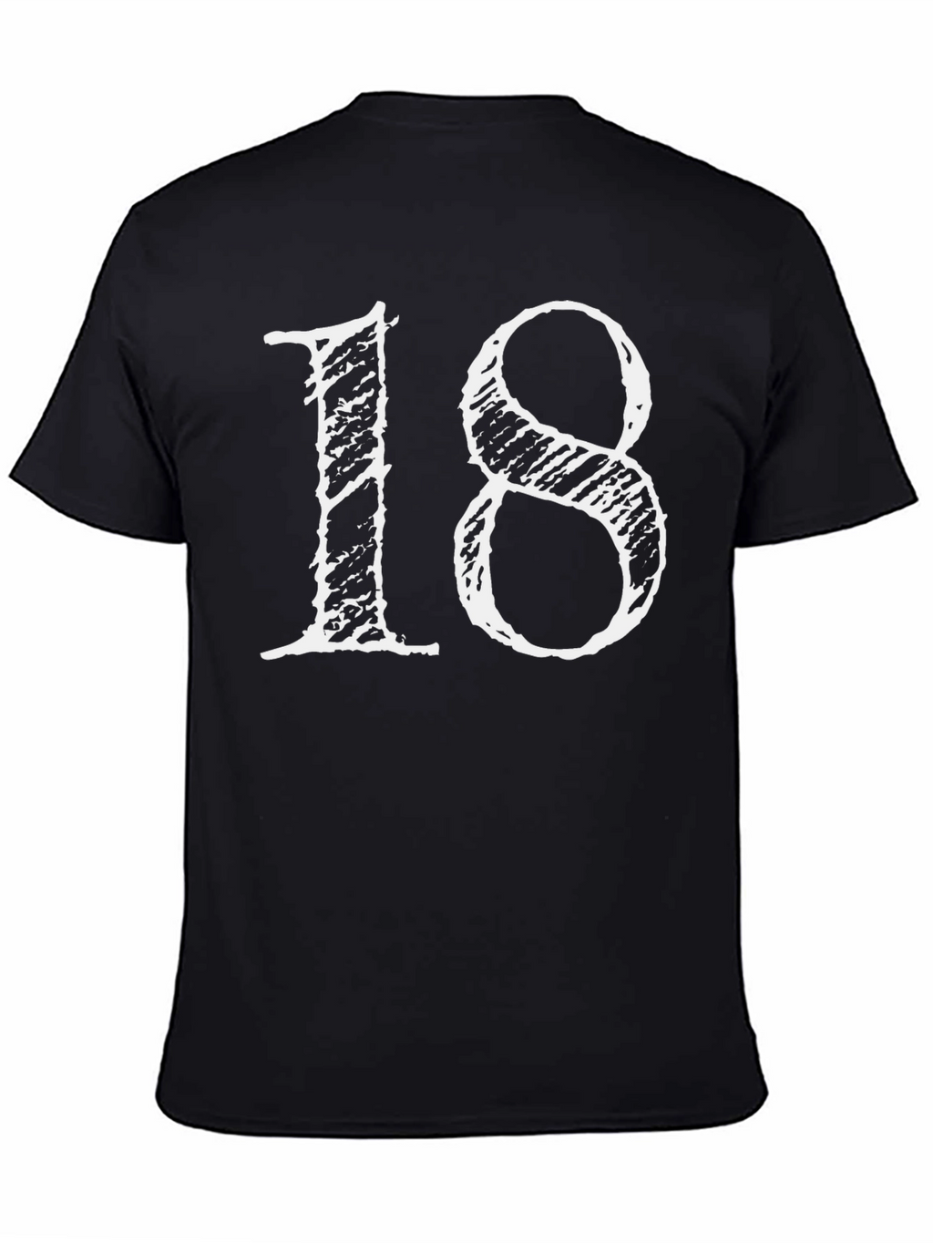 Eighteen Graphic T-Shirt - Stylish Birthday Tee