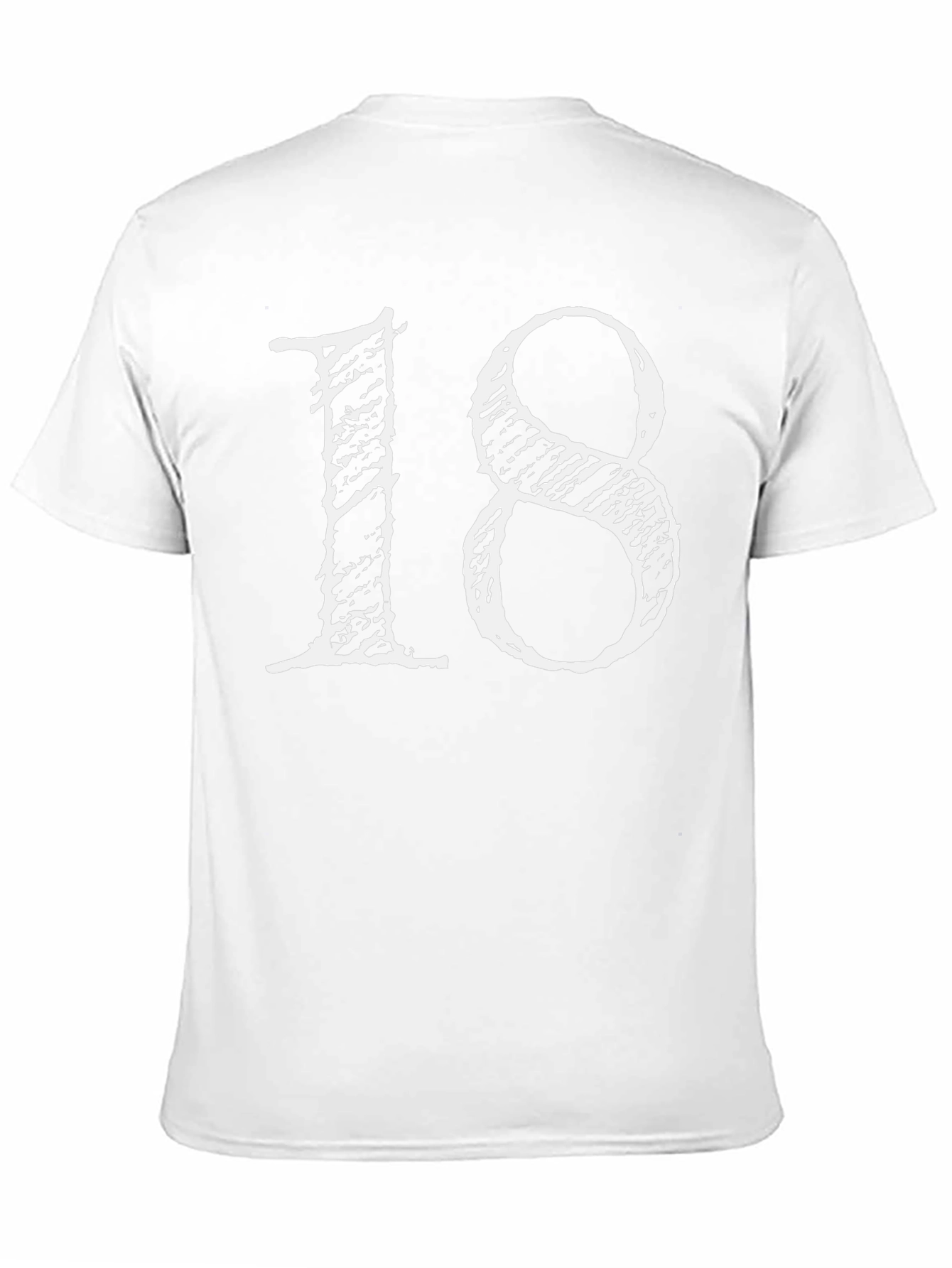 Eighteen Graphic T-Shirt - Stylish Birthday Tee