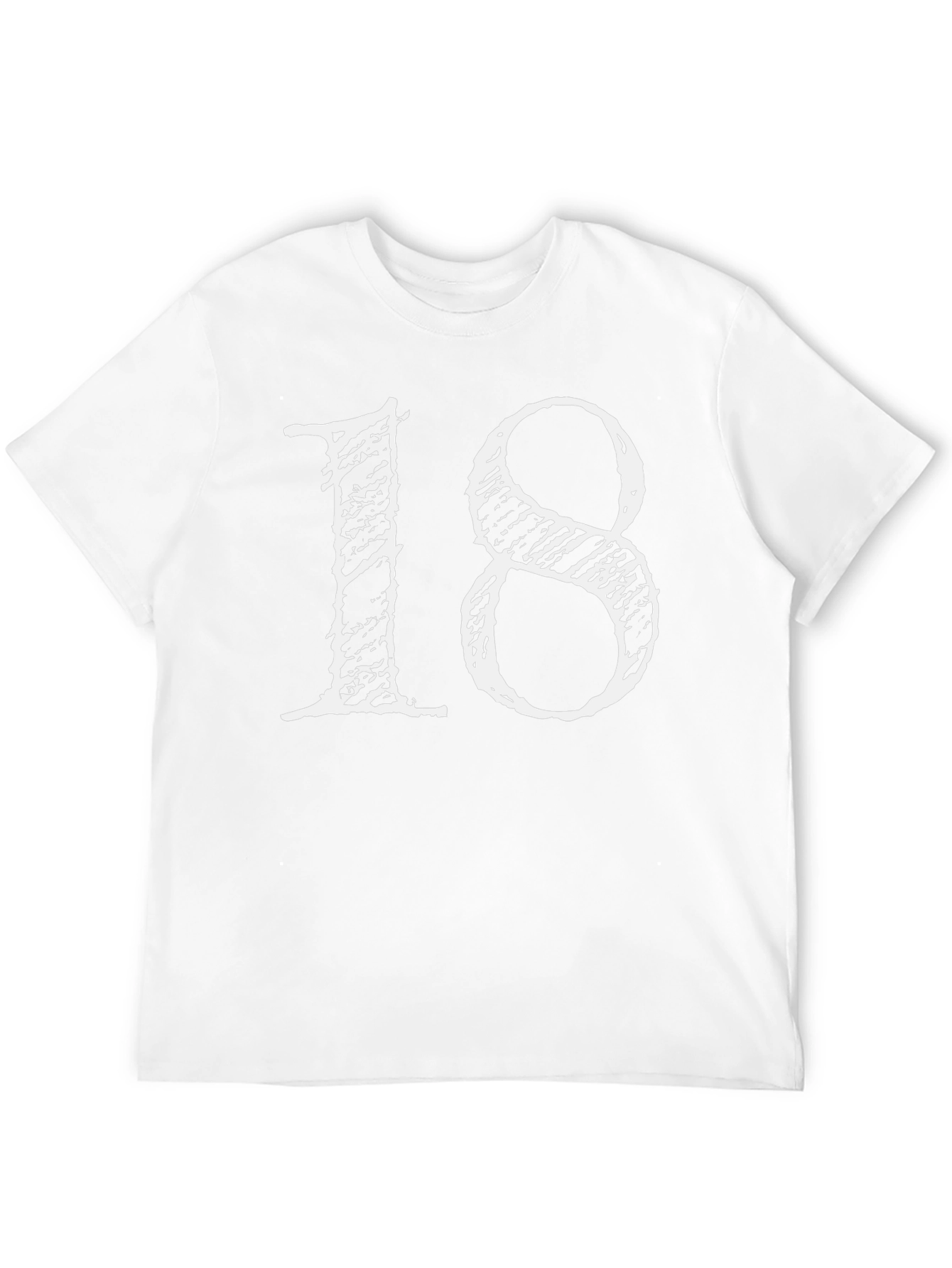 Eighteen Graphic T-Shirt - Stylish Birthday Tee