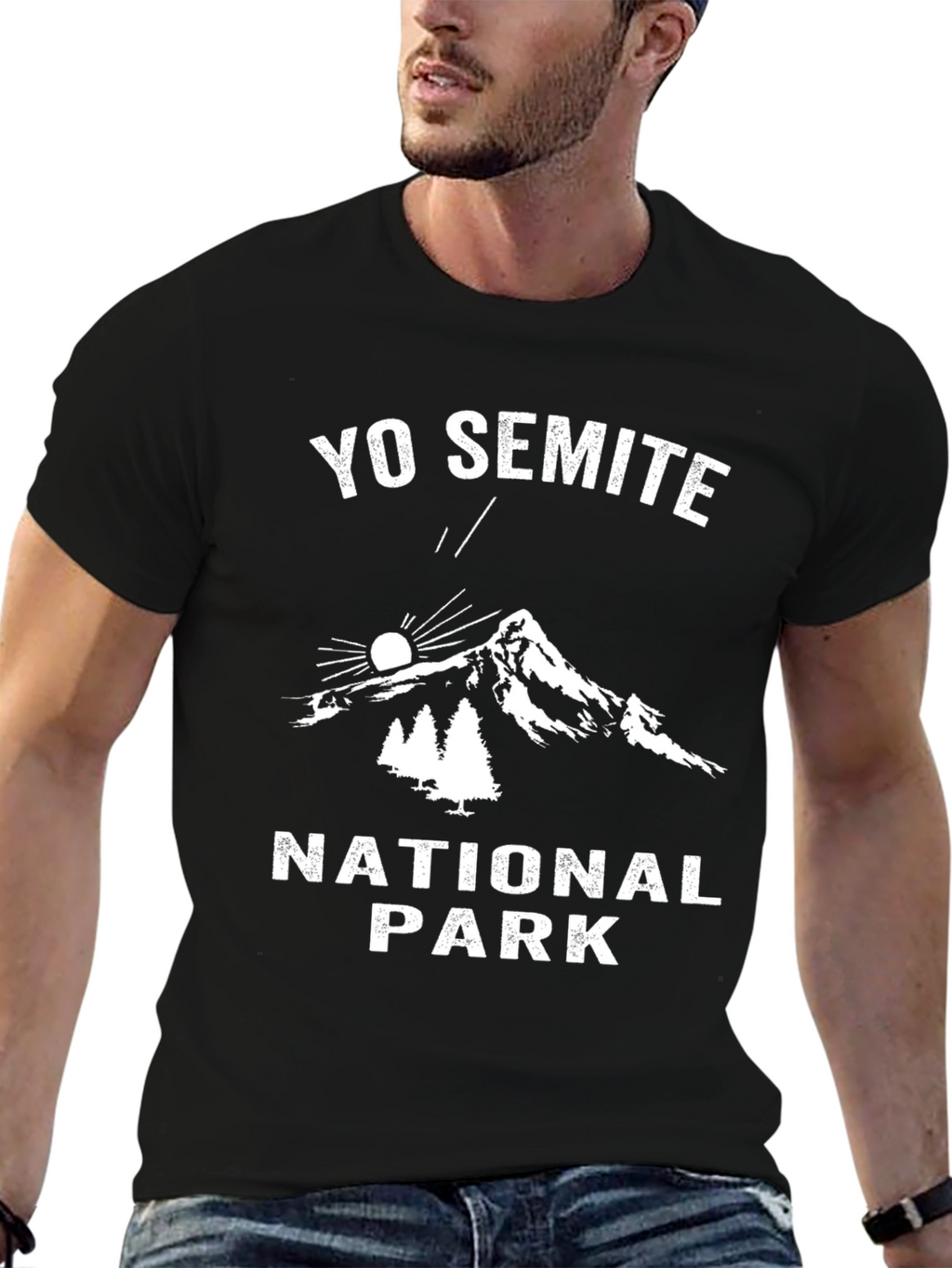 Yo Semite National Park Graphic T-Shirt