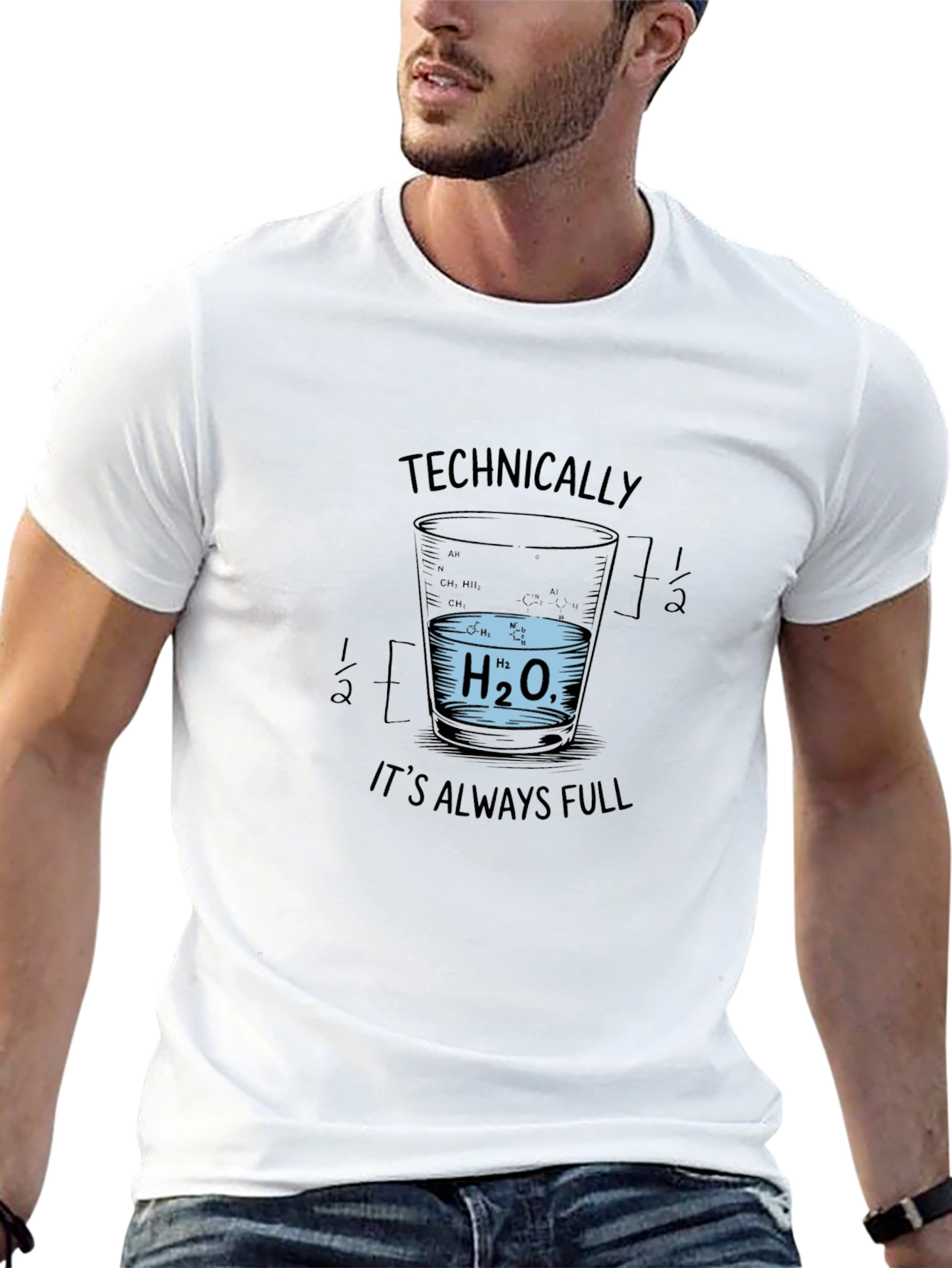 Technically Always Full Science T-Shirt