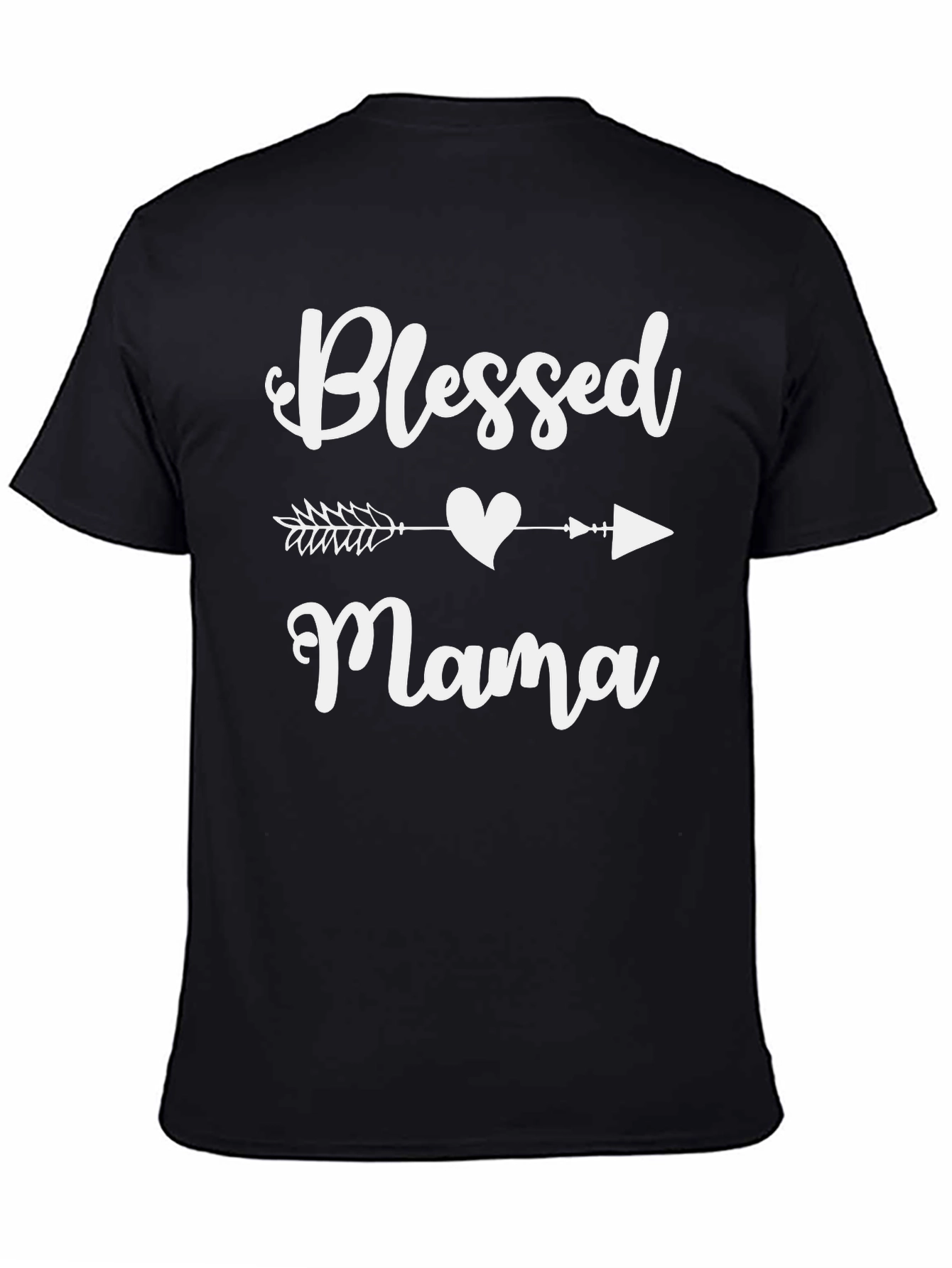 Blessed Mama Arrow Heart T-Shirt