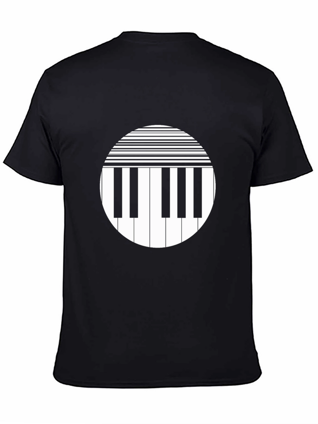Piano Keyboard T-Shirt - Music Lover Tee