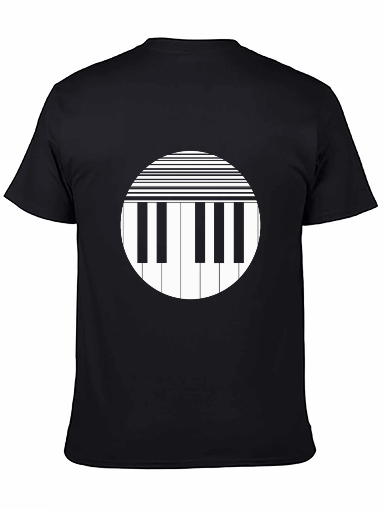Piano Keyboard T-Shirt - Music Lover Tee