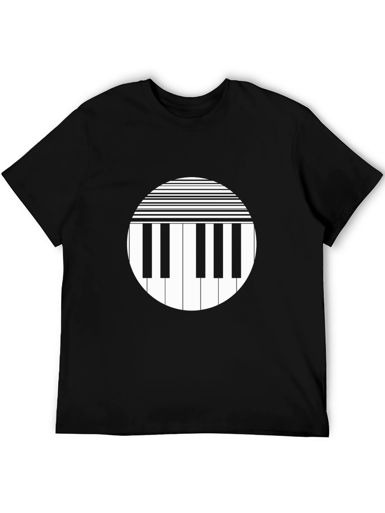 Piano Keyboard T-Shirt - Music Lover Tee