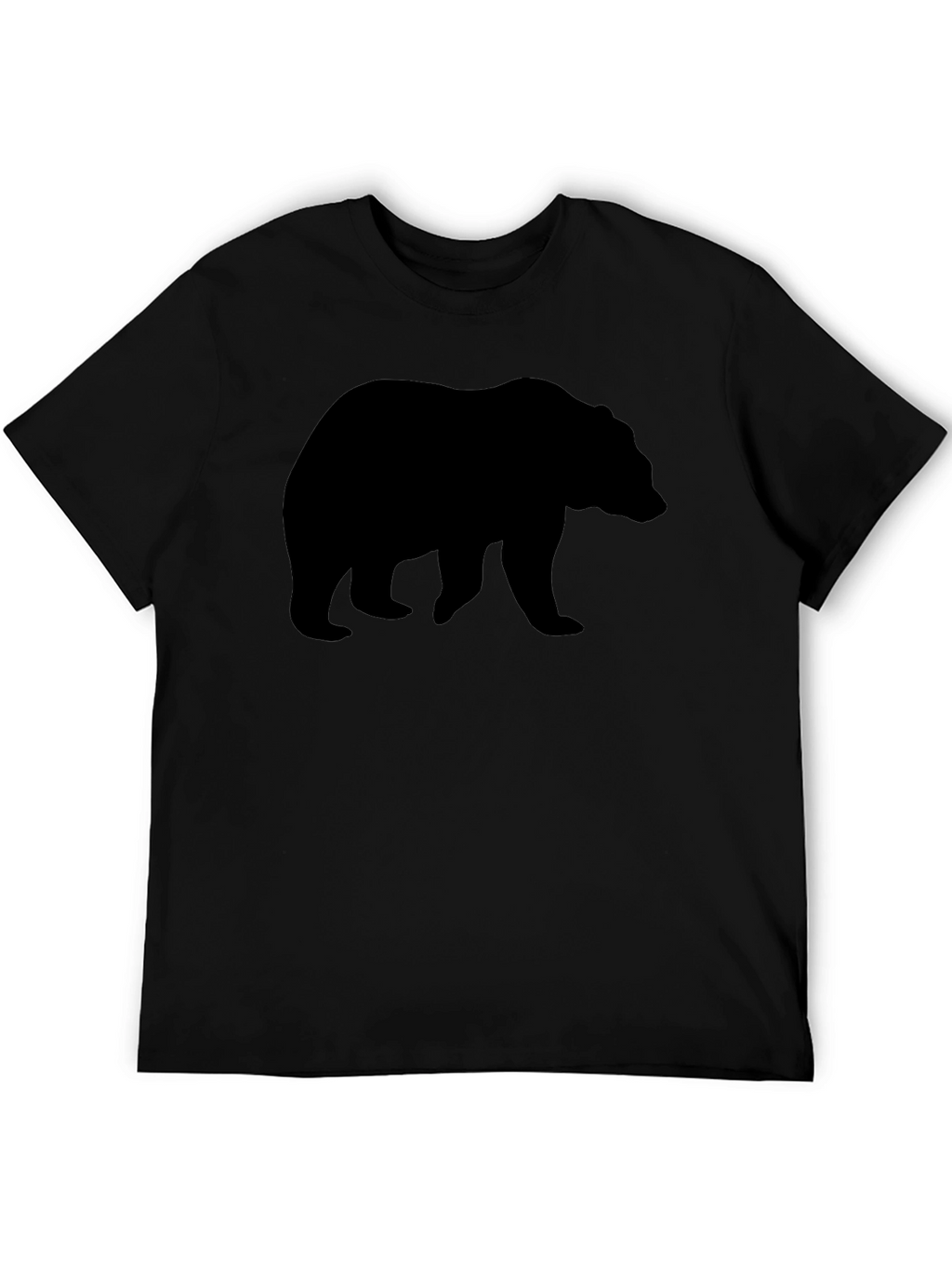 Bear Silhouette Graphic T-Shirt