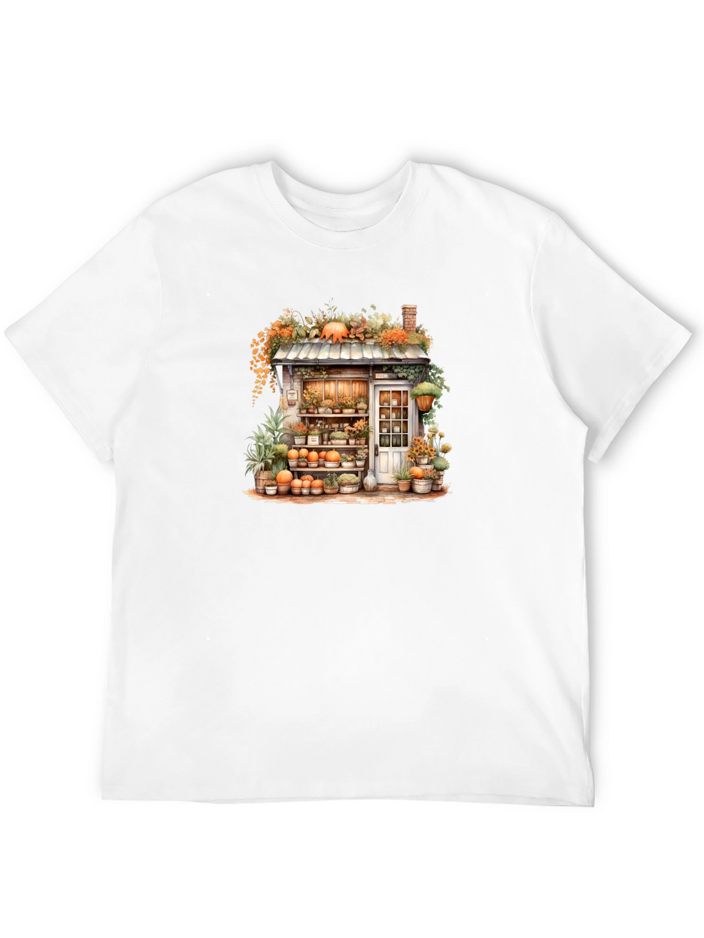 Autumn Flower Shop Graphic Tee