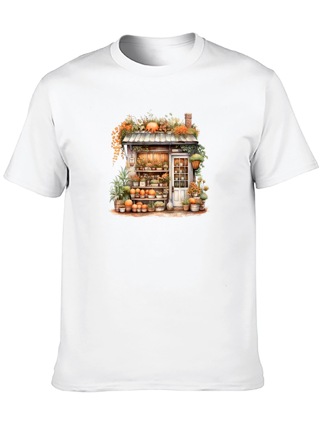 Autumn Flower Shop Graphic Tee
