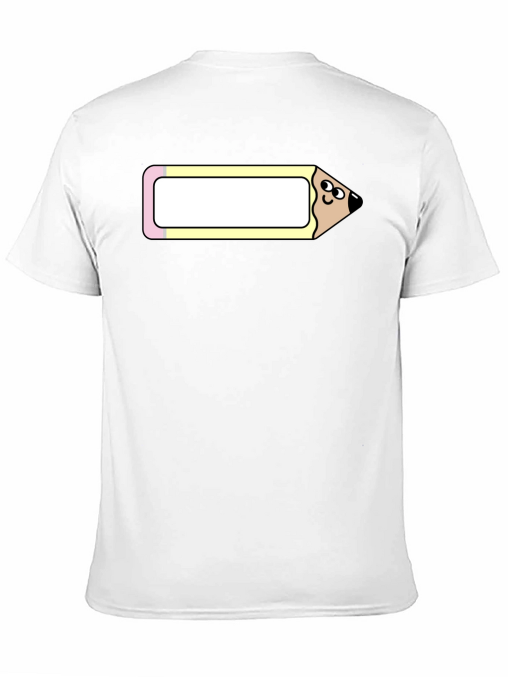 Funny Cartoon Pencil Graphic Tee