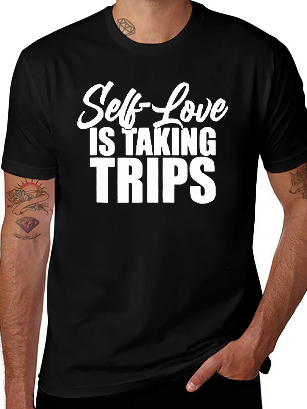 Self-Love is Taking Trips Graphic Tee