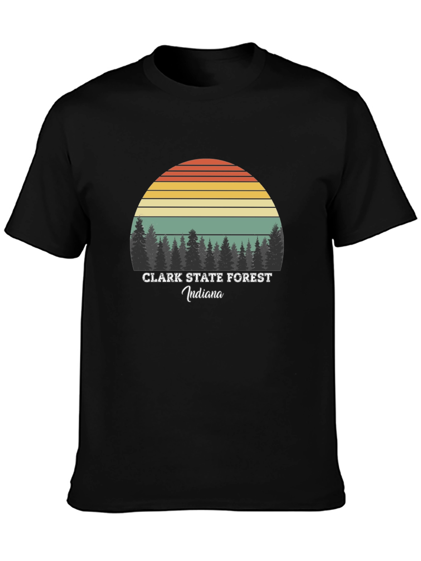Clark State Forest Indiana Graphic T-Shirt