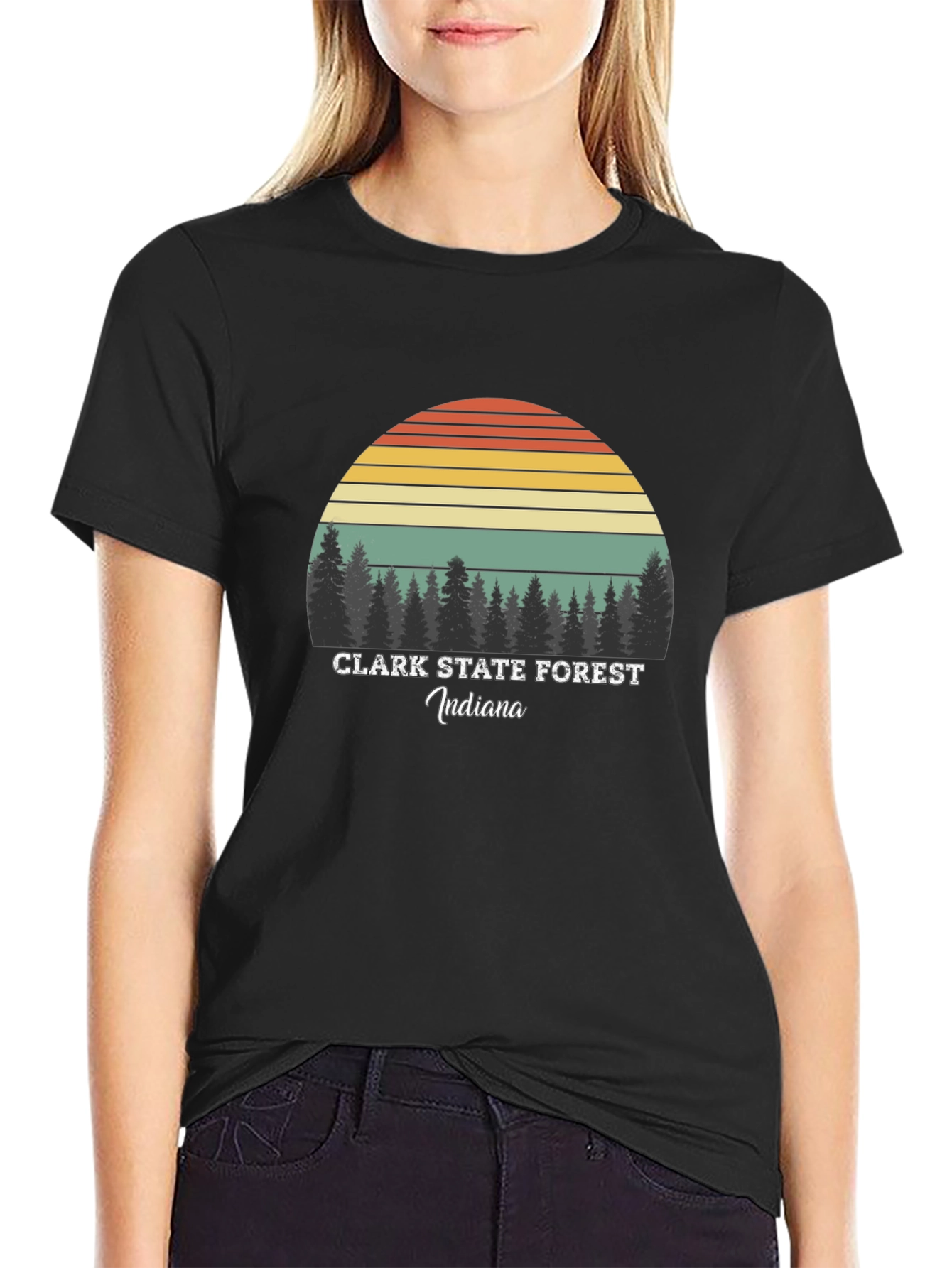 Clark State Forest Indiana Graphic T-Shirt