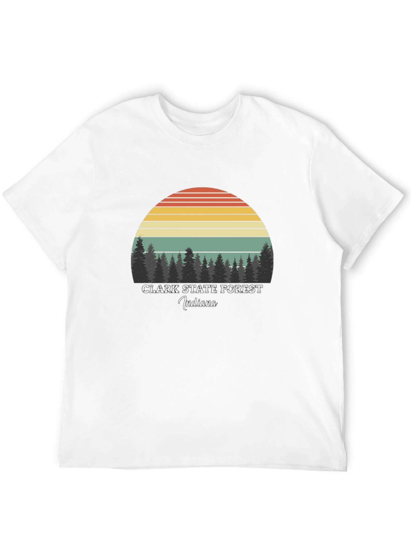 Clark State Forest Indiana Graphic T-Shirt
