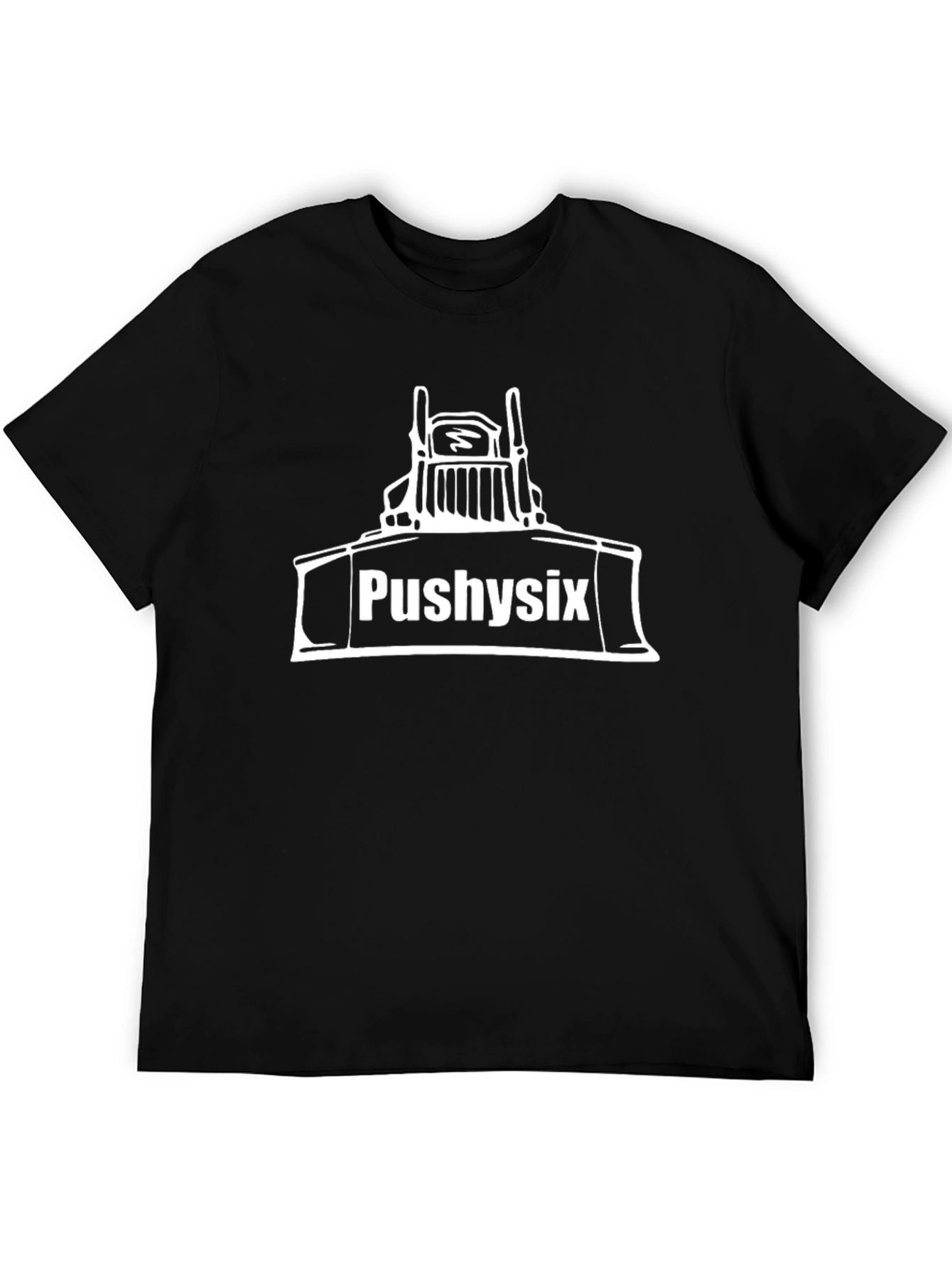 Pushysix Graphic T-Shirt - Black