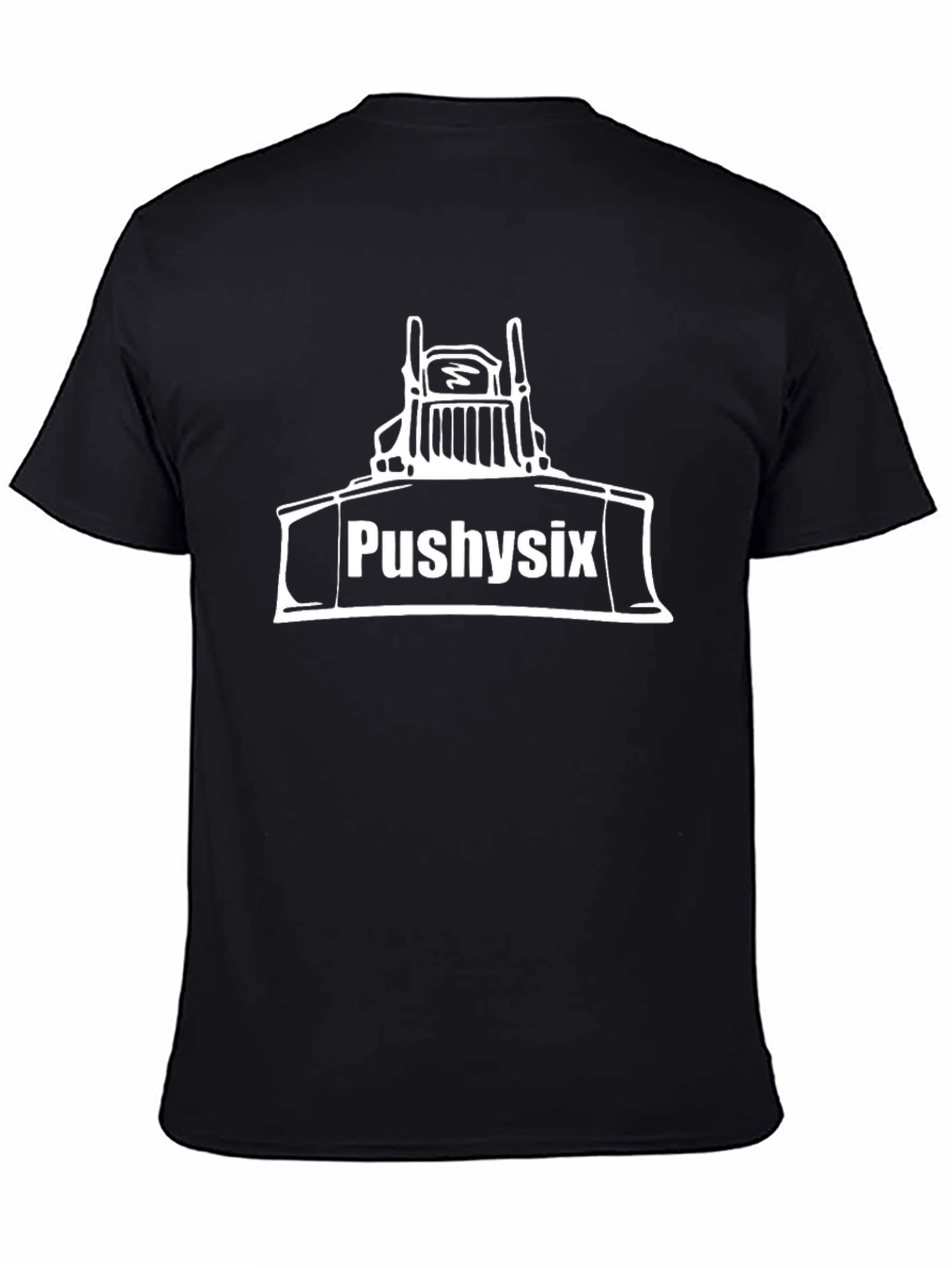 Pushysix Graphic T-Shirt - Black