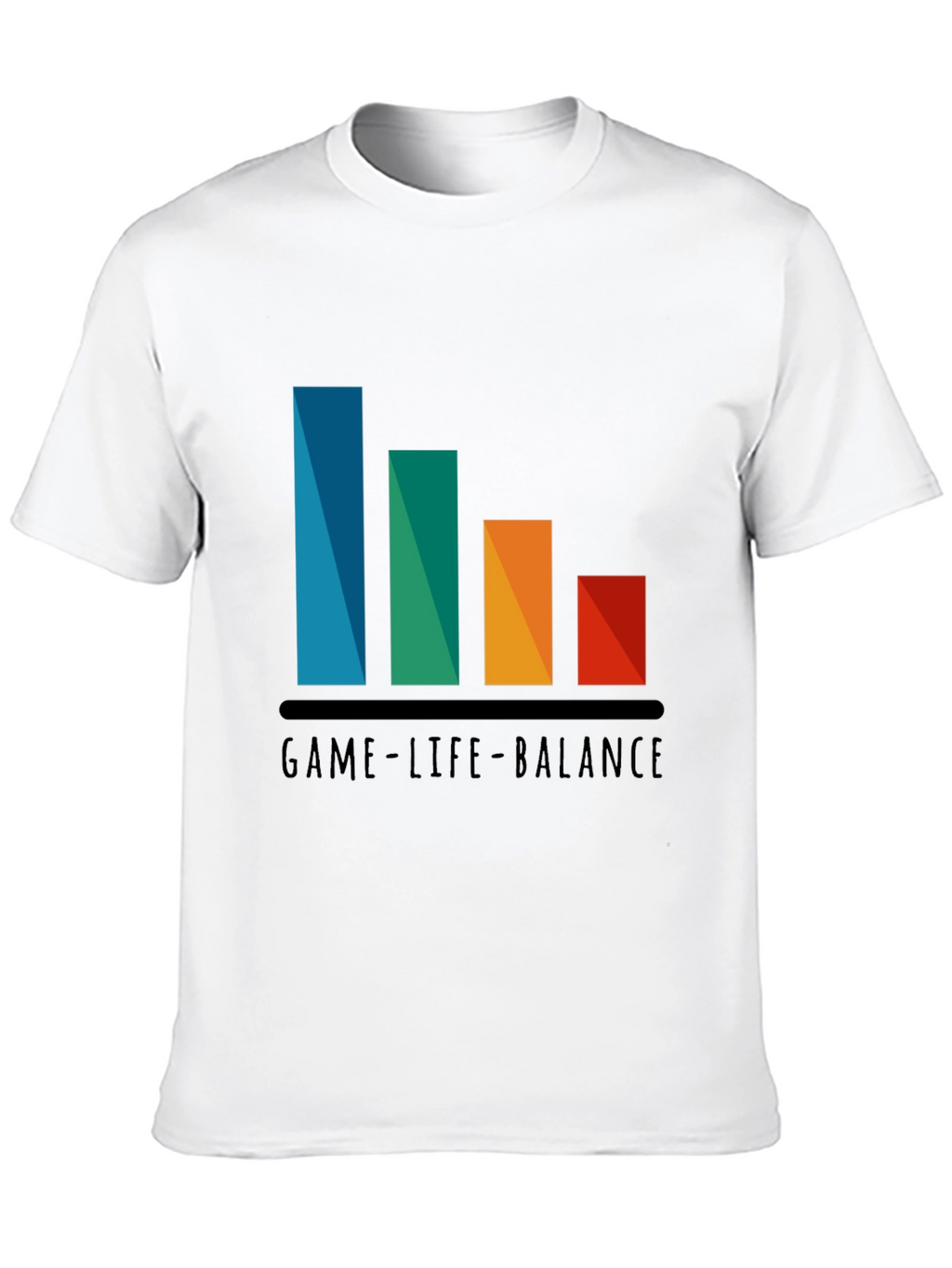 Game-Life Balance Graphic Tee - Gamer T-Shirt