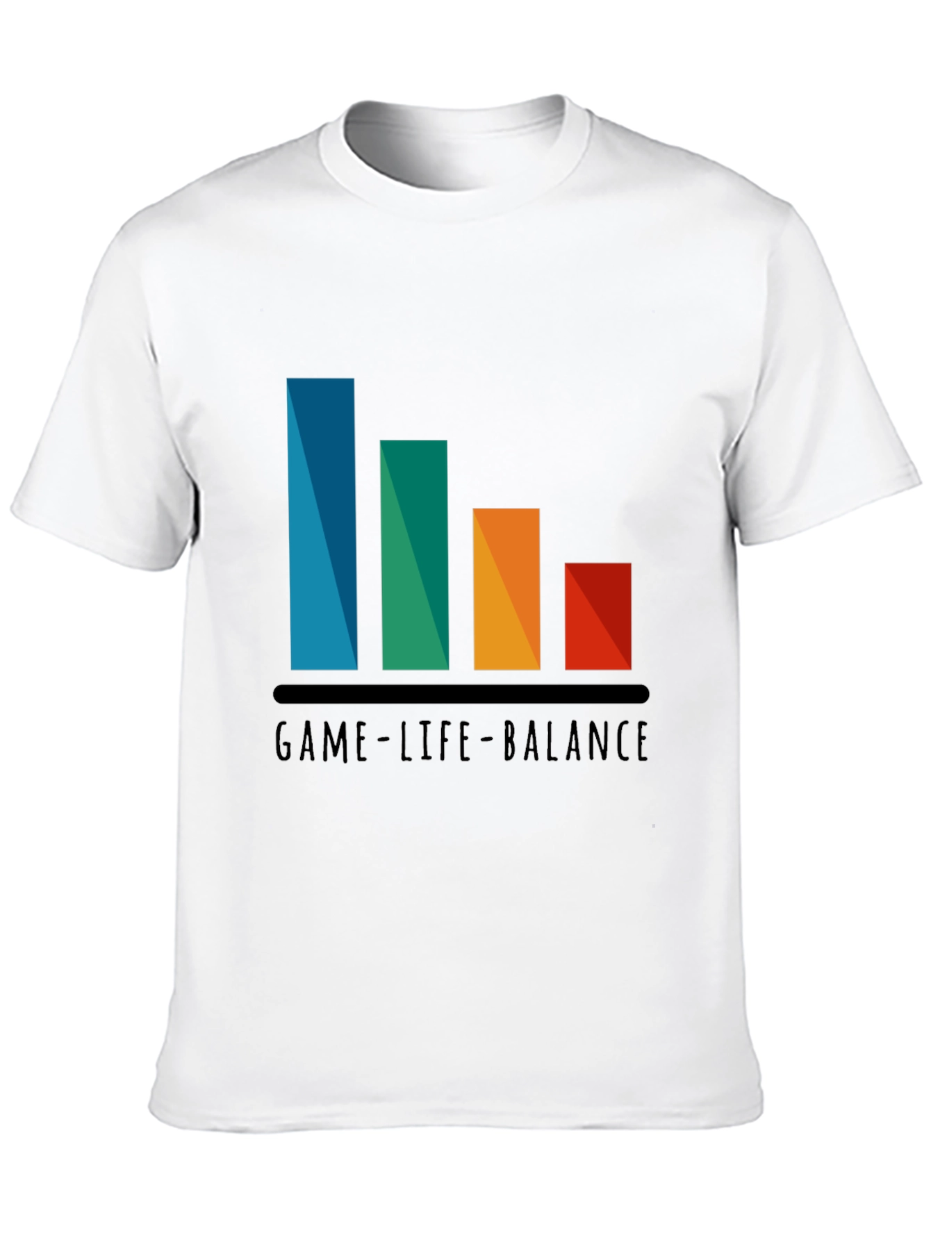 Game-Life Balance Graphic Tee - Gamer T-Shirt