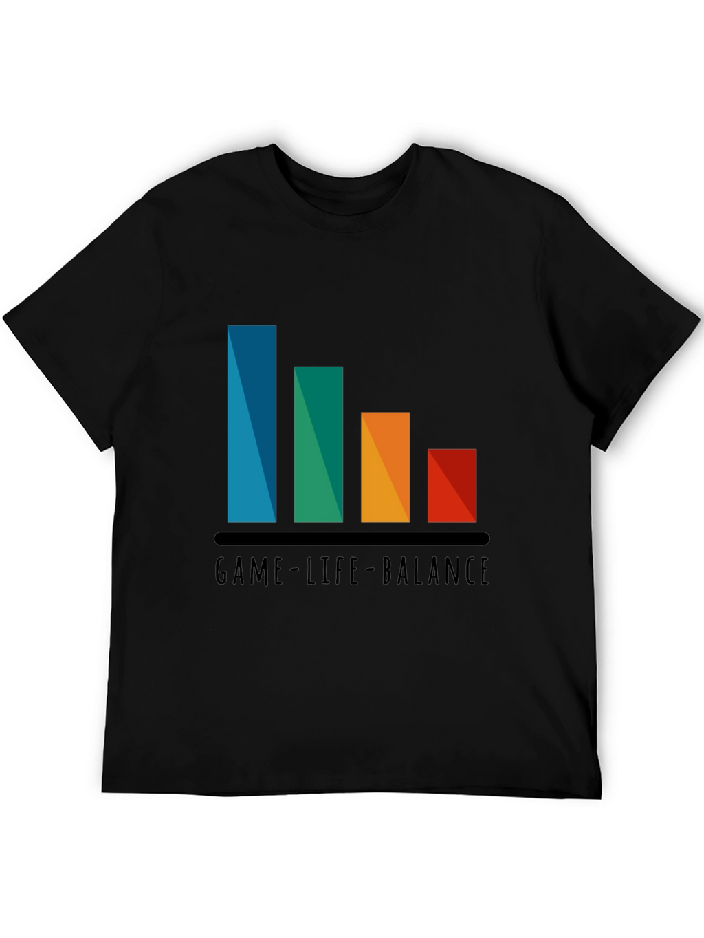 Game-Life Balance Graphic Tee - Gamer T-Shirt