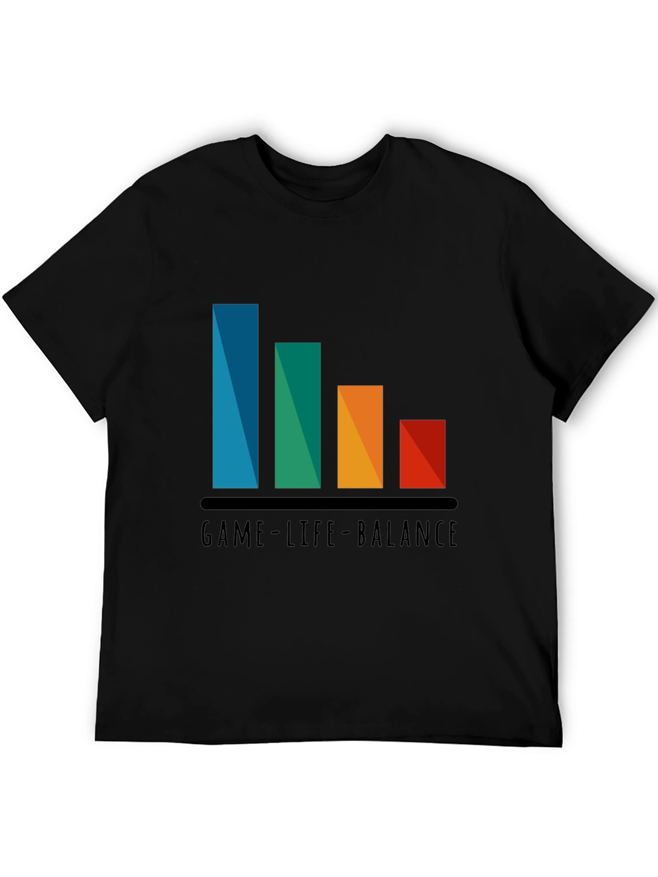 Game-Life Balance Graphic Tee - Gamer T-Shirt