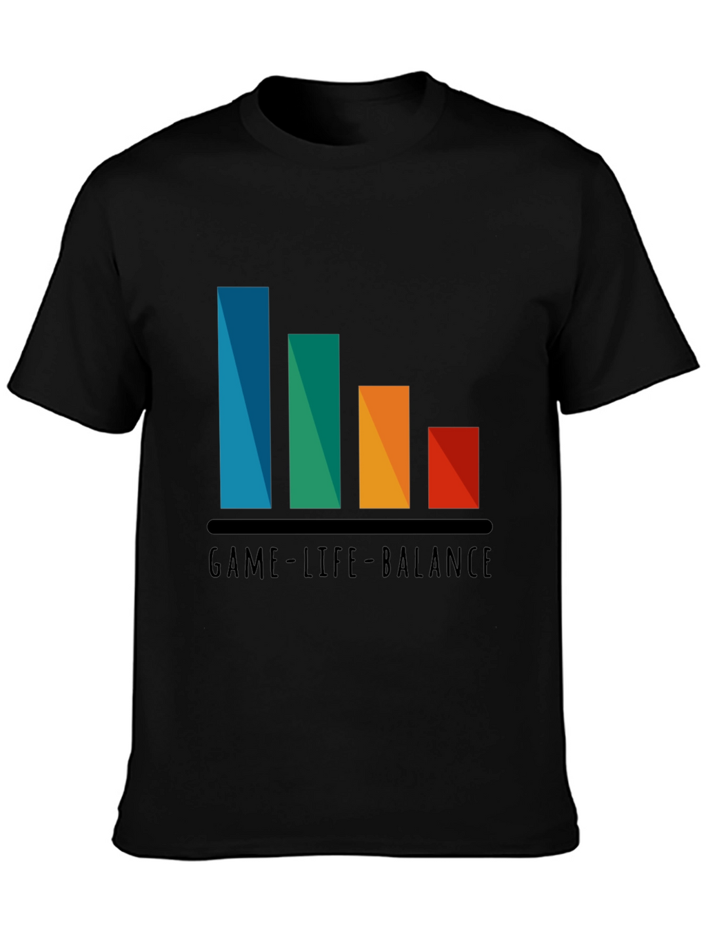 Game-Life Balance Graphic Tee - Gamer T-Shirt