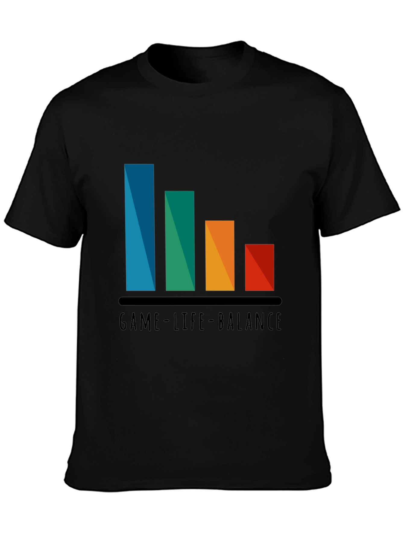Game-Life Balance Graphic Tee - Gamer T-Shirt