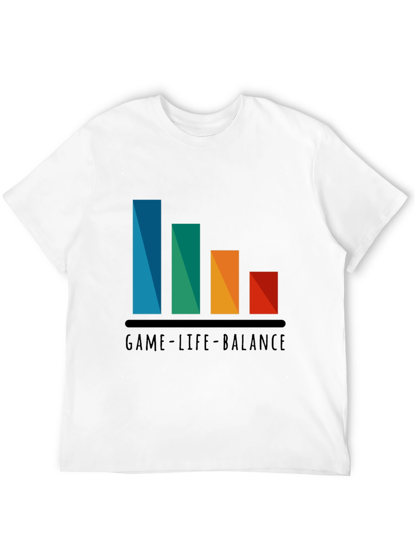 Game-Life Balance Graphic Tee - Gamer T-Shirt