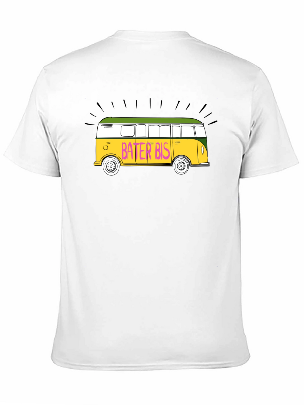 Bater Bis Graphic T-Shirt - Retro Bus Design
