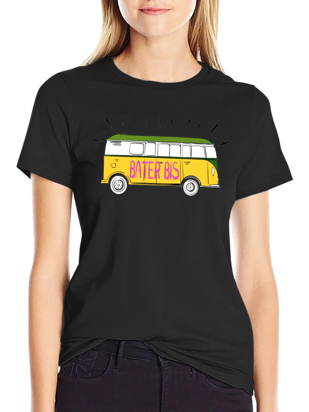 Bater Bis Graphic T-Shirt - Retro Bus Design