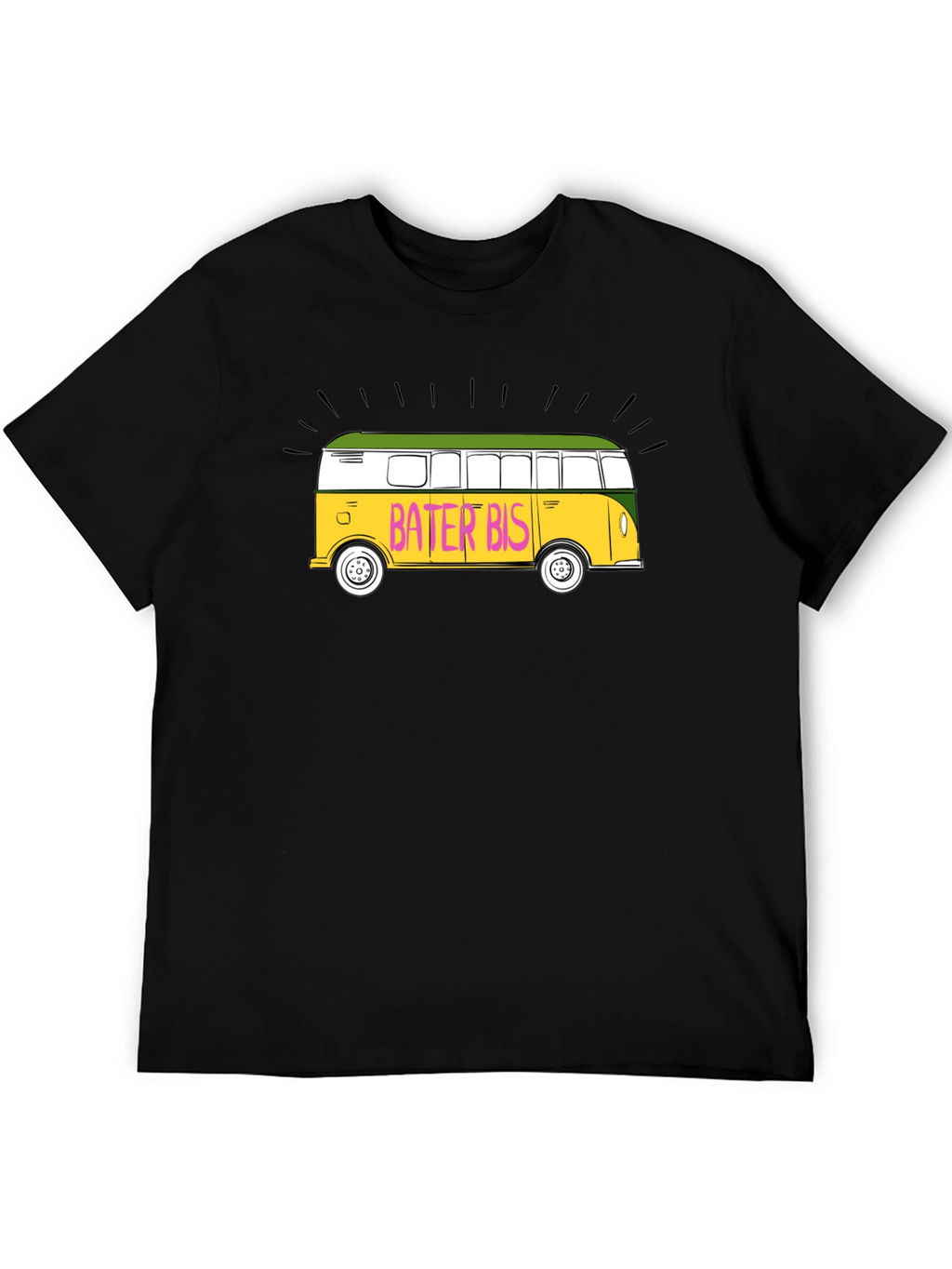 Bater Bis Graphic T-Shirt - Retro Bus Design