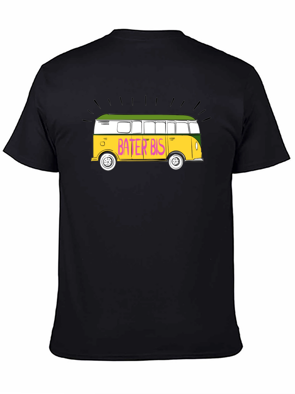 Bater Bis Graphic T-Shirt - Retro Bus Design
