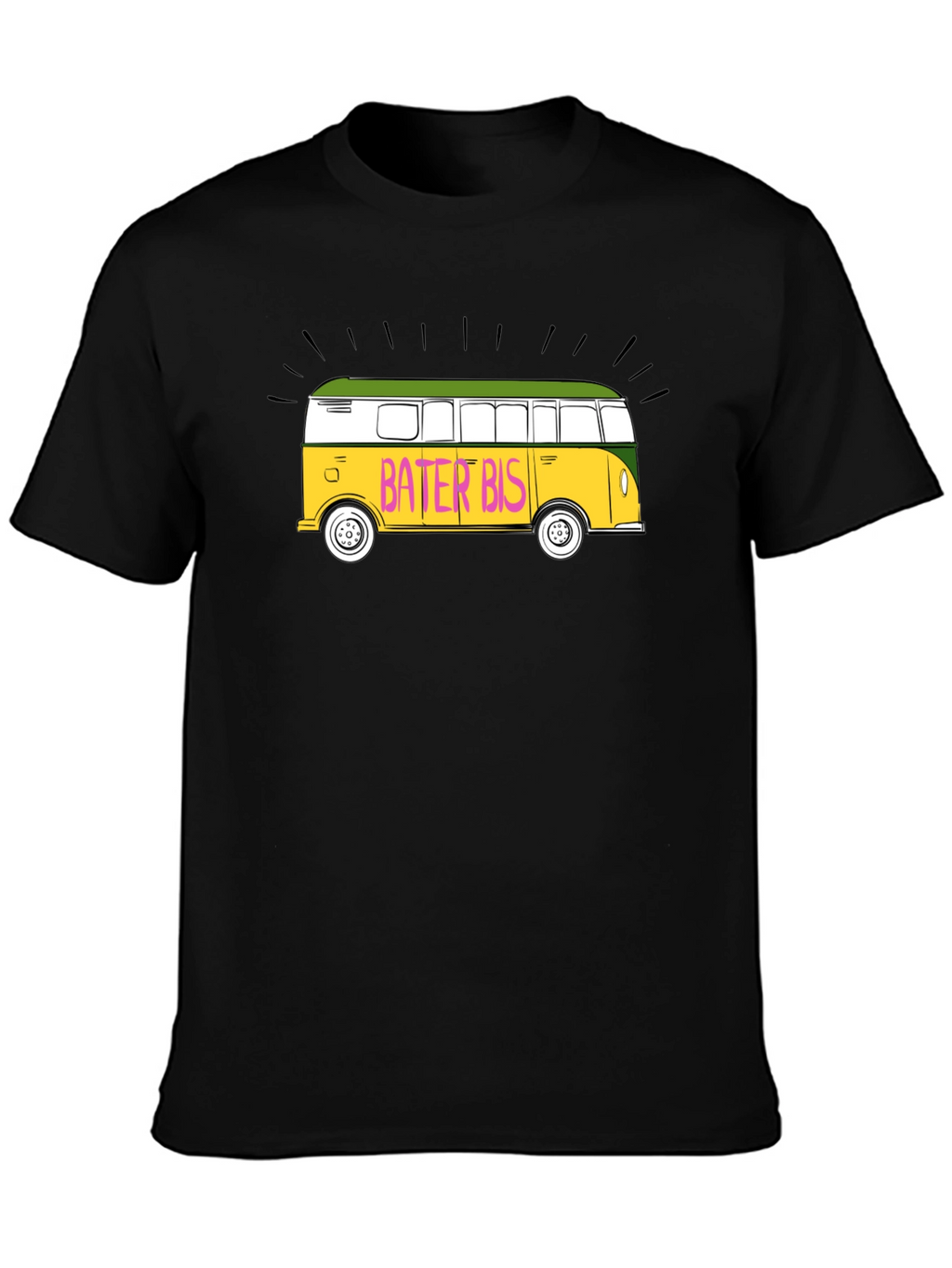 Bater Bis Graphic T-Shirt - Retro Bus Design