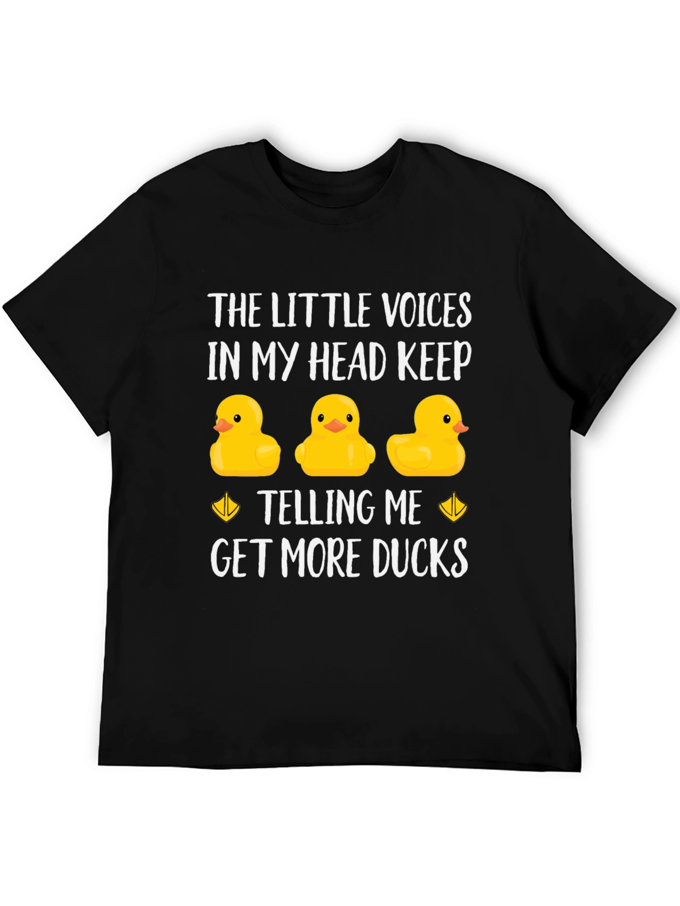 Funny Duck Lover T-Shirt - The Little Voices In My Head