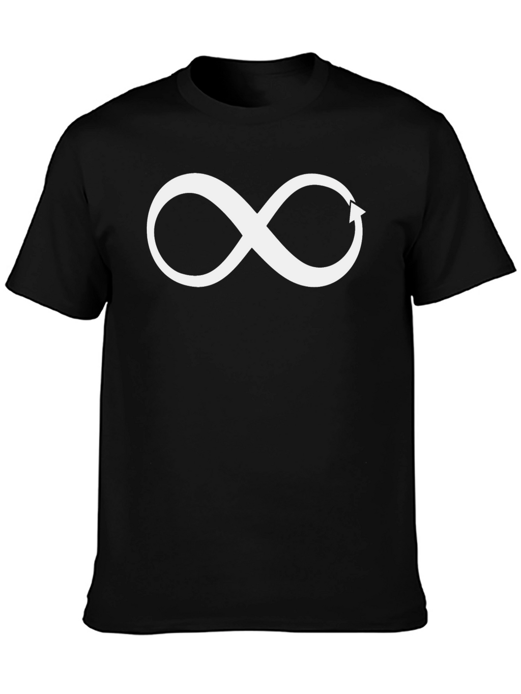 Infinity Arrow Graphic Tee - Stylish and Unique Design