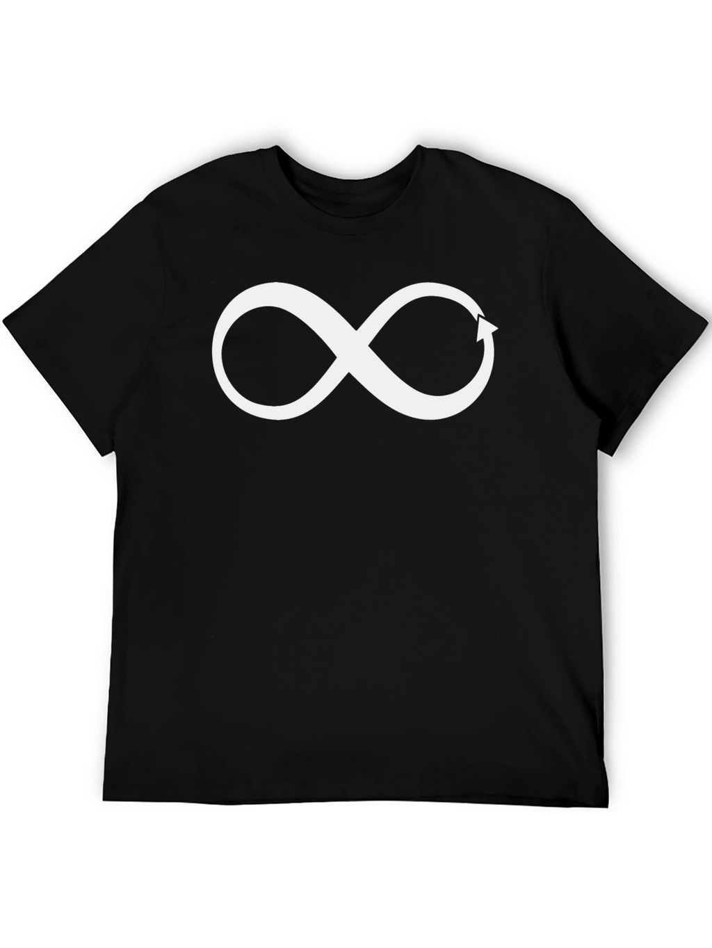 Infinity Arrow Graphic Tee - Stylish and Unique Design