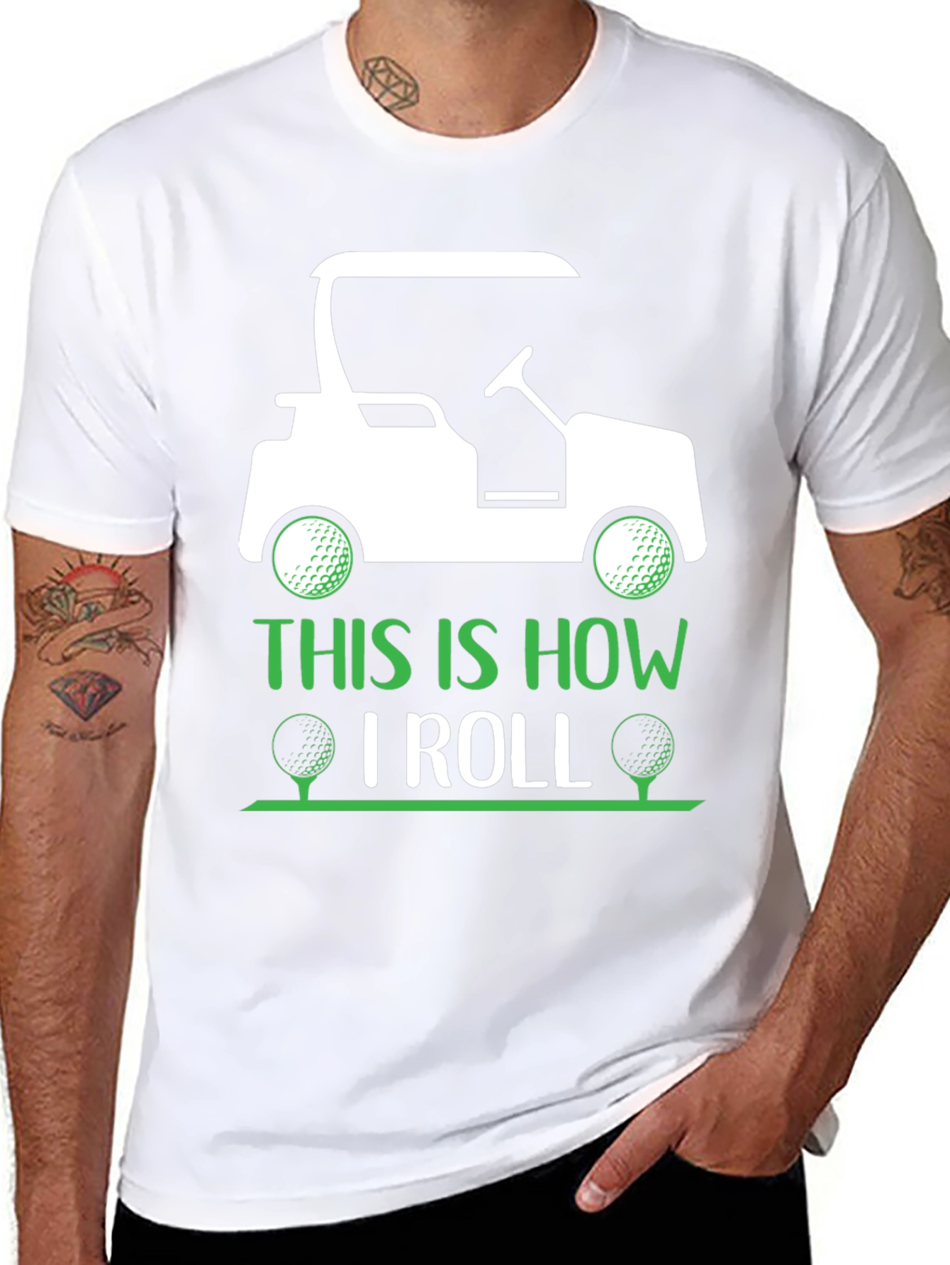 Golf Cart T-Shirt - This Is How I Roll