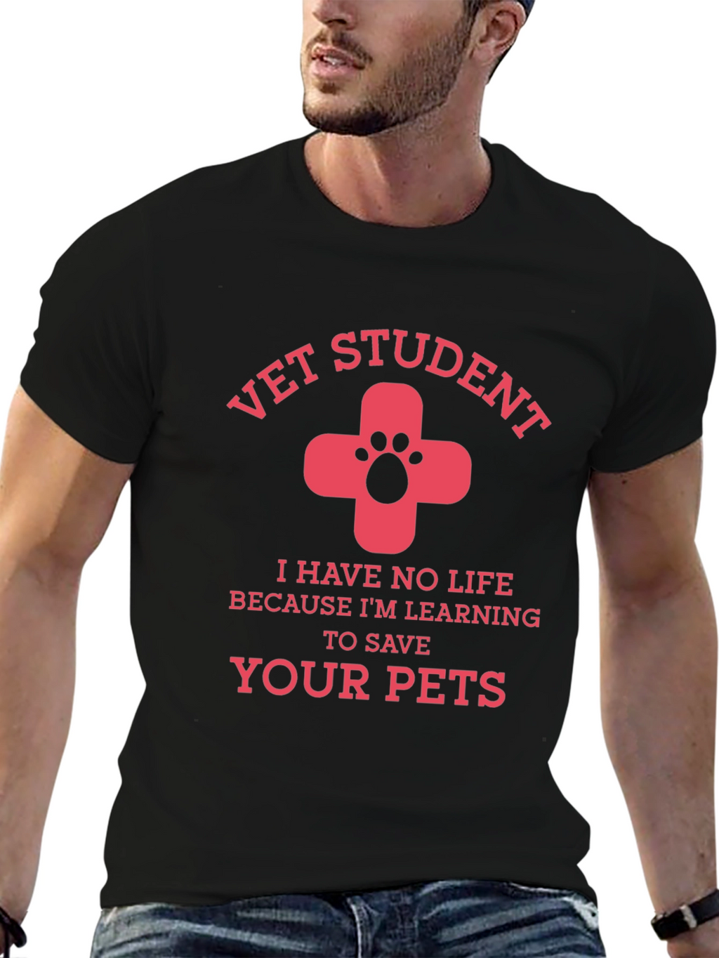 Vet Student Tee: Save Your Pets