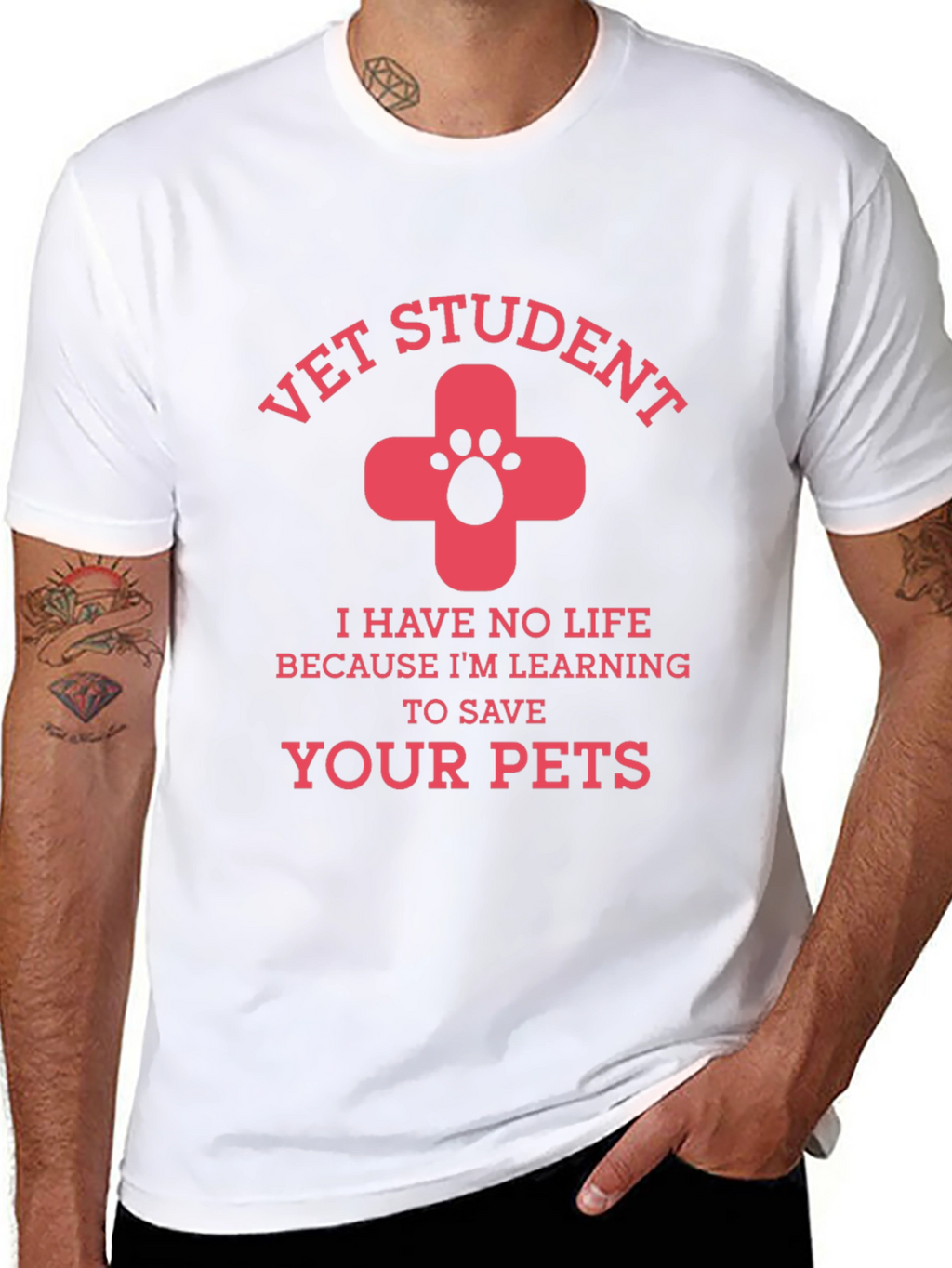 Vet Student Tee: Save Your Pets