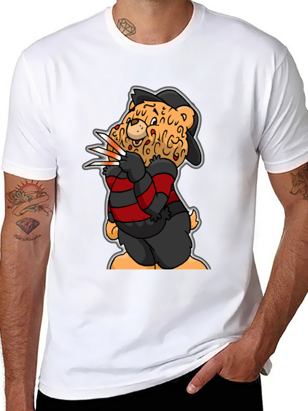 Freddy Krueger Bear T-Shirt