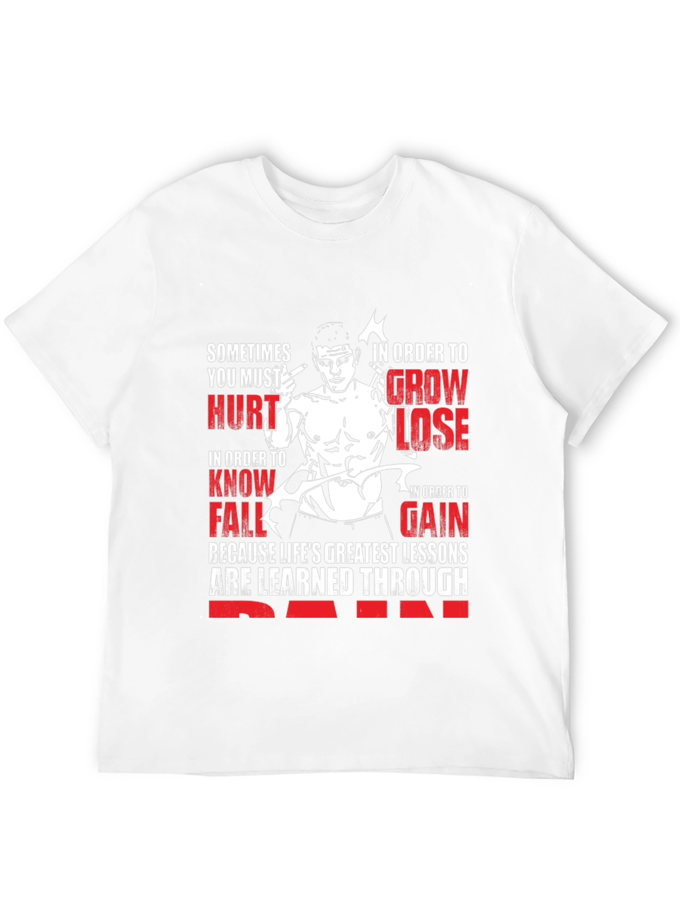 Motivational Graphic Print T-Shirt
