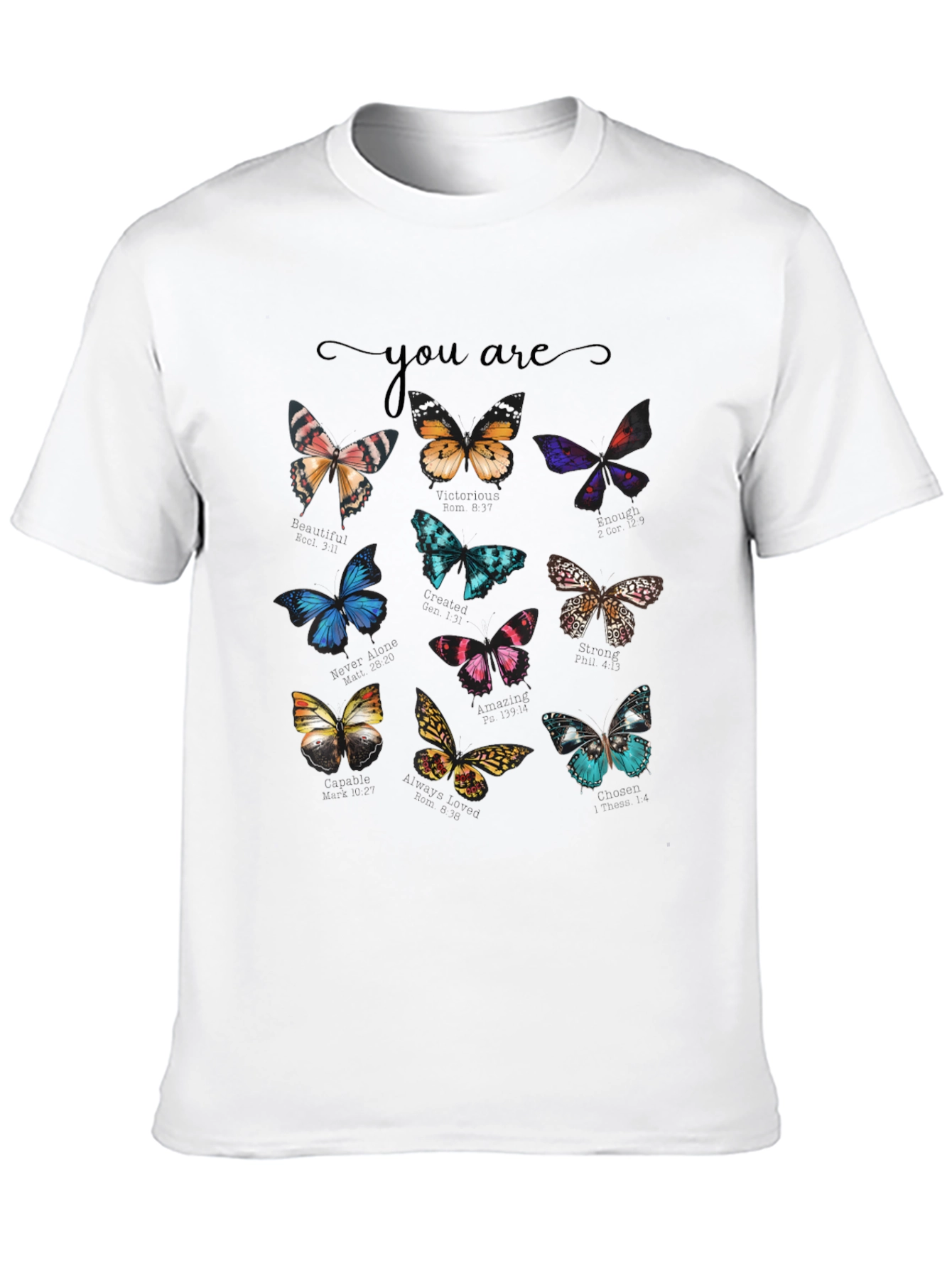 Butterfly Graphic Tee - You Are