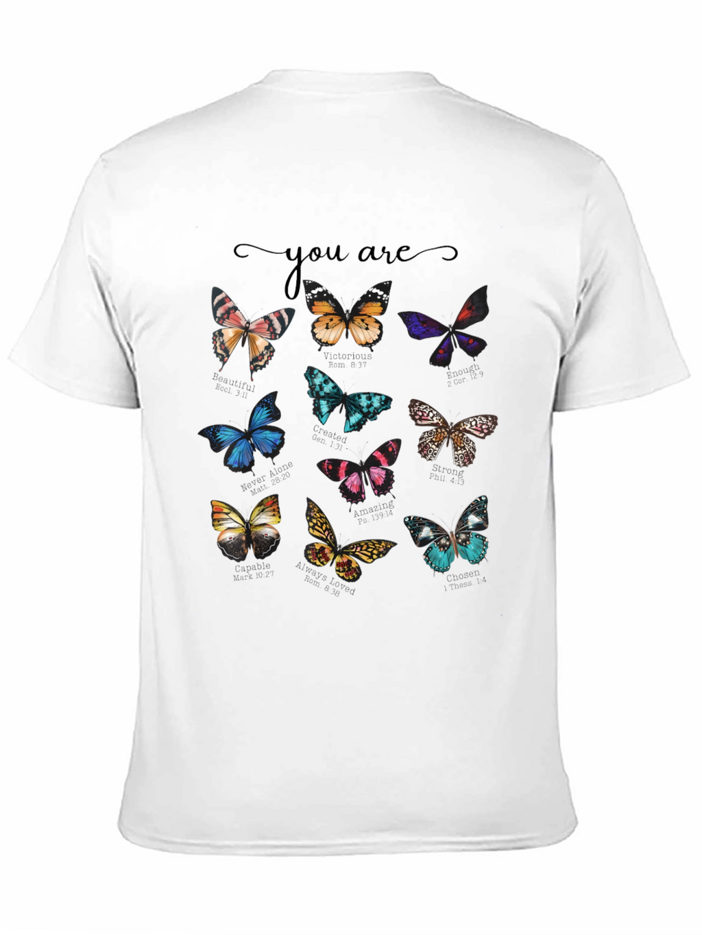 Butterfly Graphic Tee - You Are