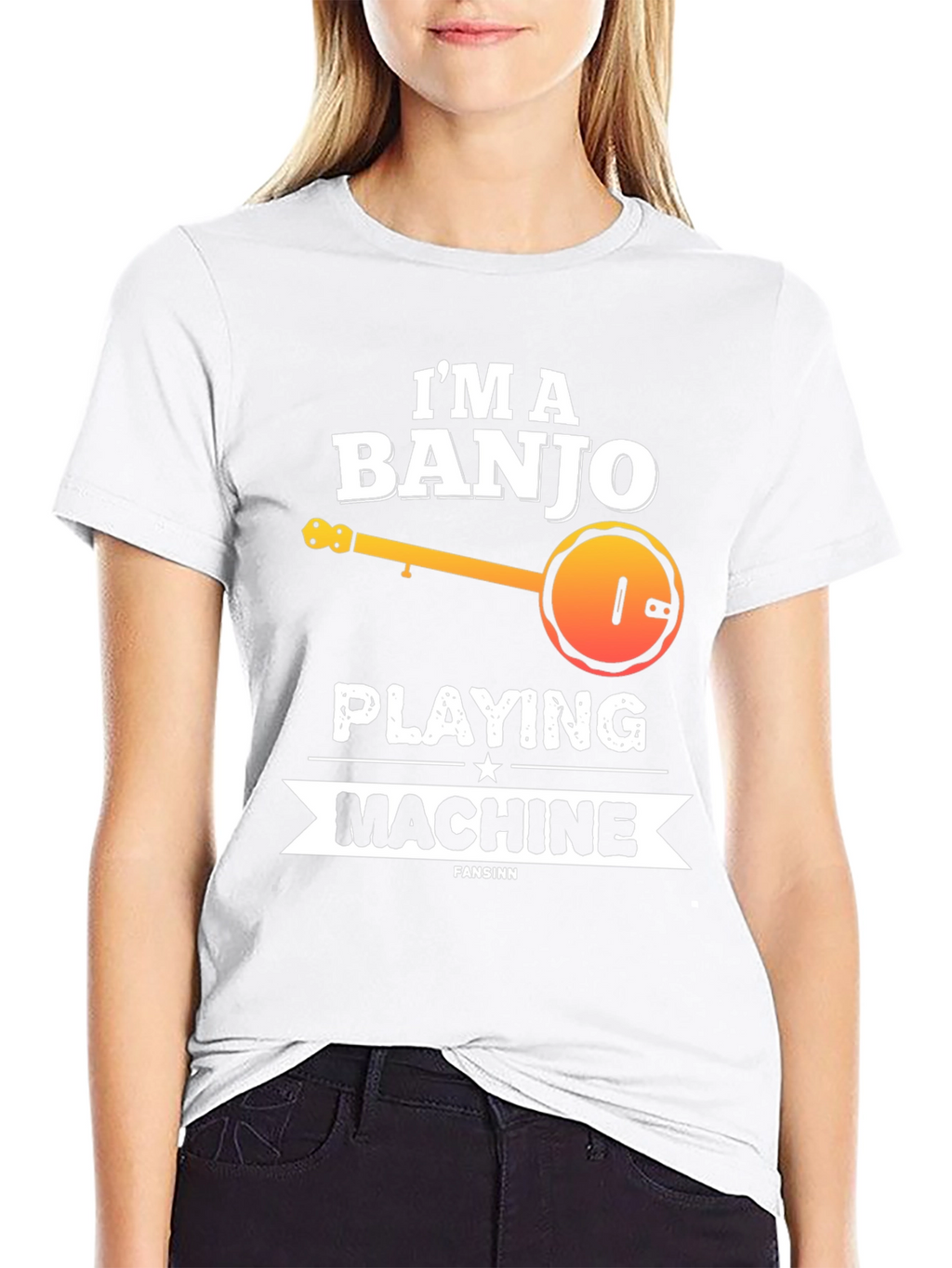 Banjo Playing Machine T-Shirt