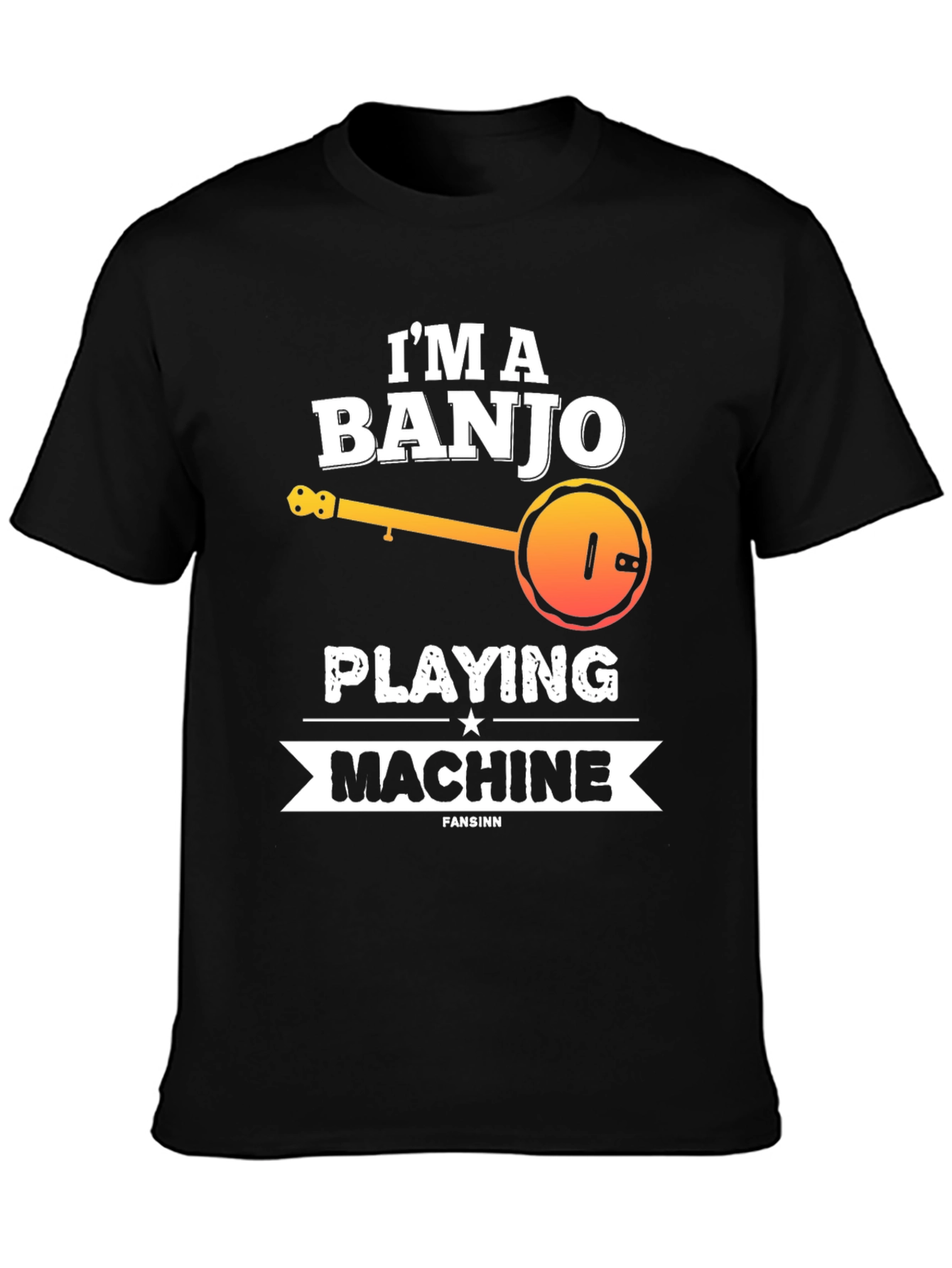 Banjo Playing Machine T-Shirt