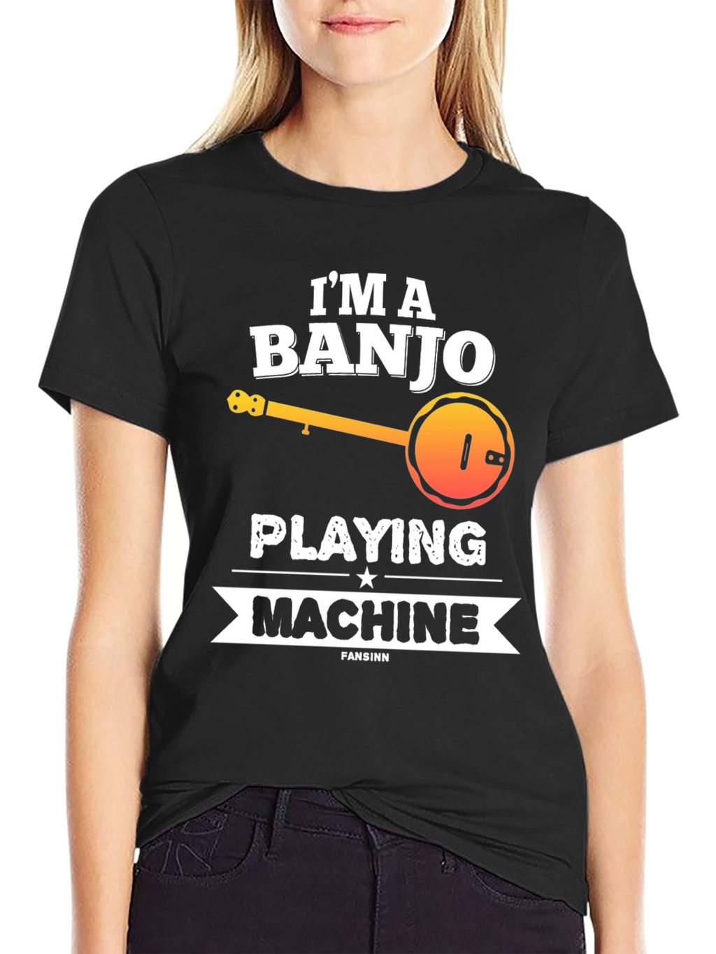 Banjo Playing Machine T-Shirt