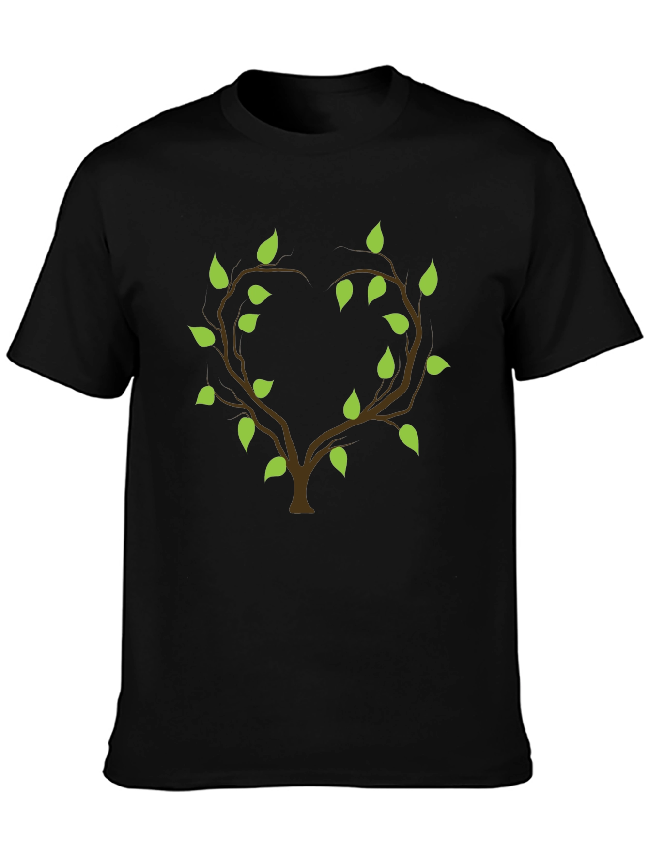 Heart Tree Graphic Tee - Nature Inspired Design