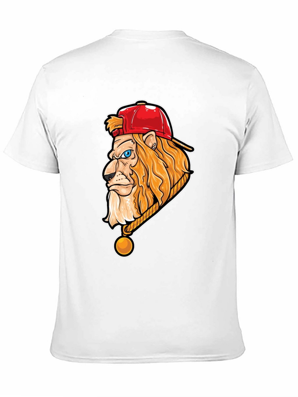 Lion Head Graphic Tee - Cool Streetwear Style