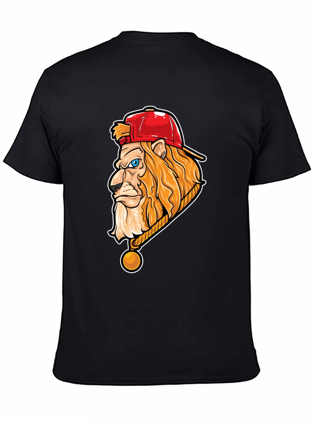 Lion Head Graphic Tee - Cool Streetwear Style