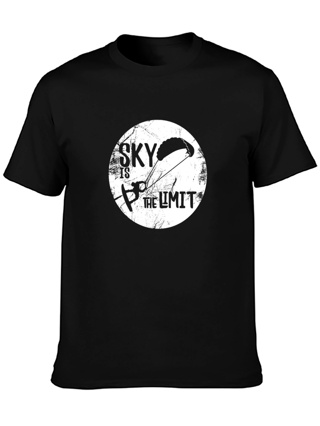 Sky is the Limit Black Graphic Tee