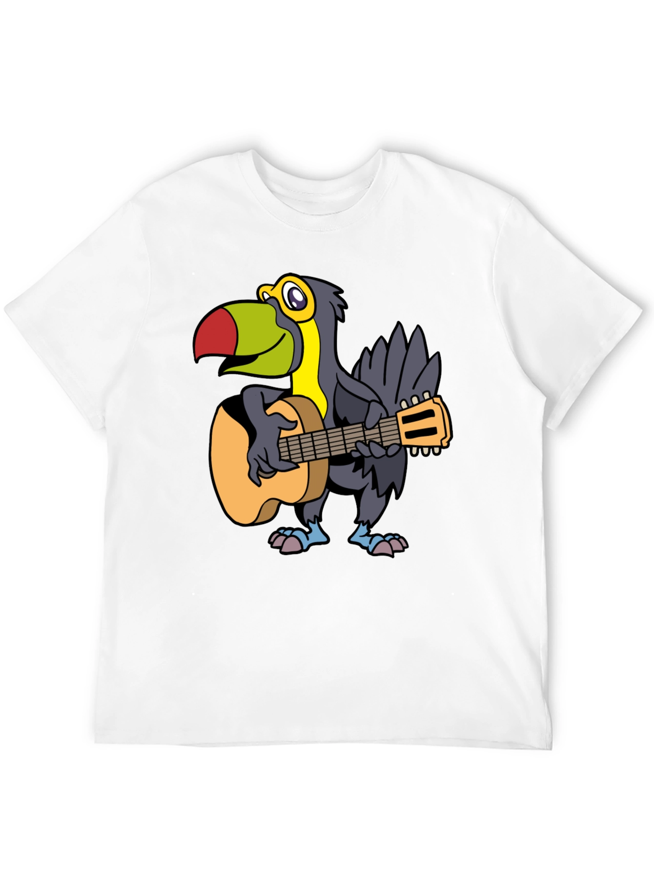 Toucan Guitarist Graphic Tee